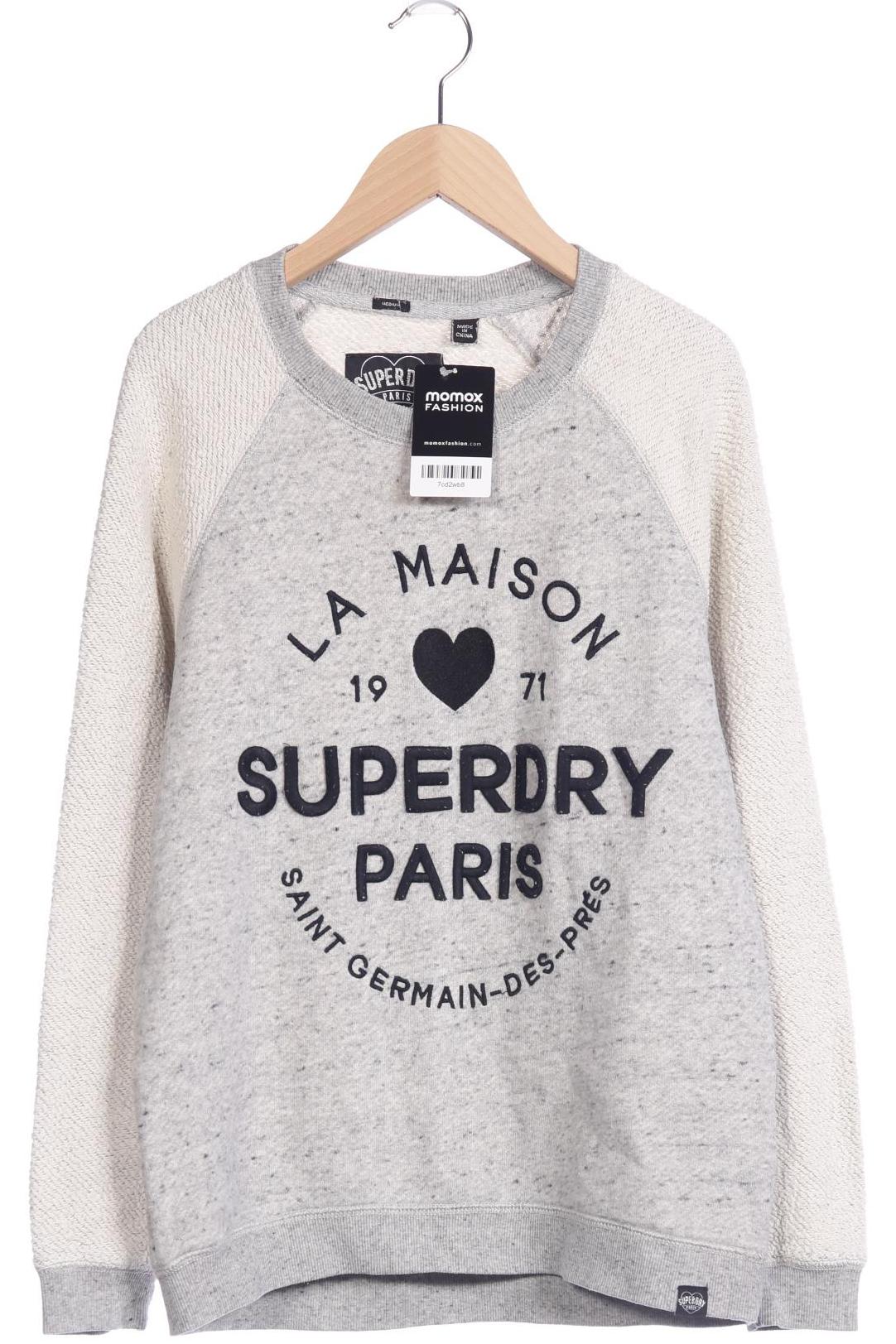 

Superdry Damen Sweatshirt, grau, Gr. 38