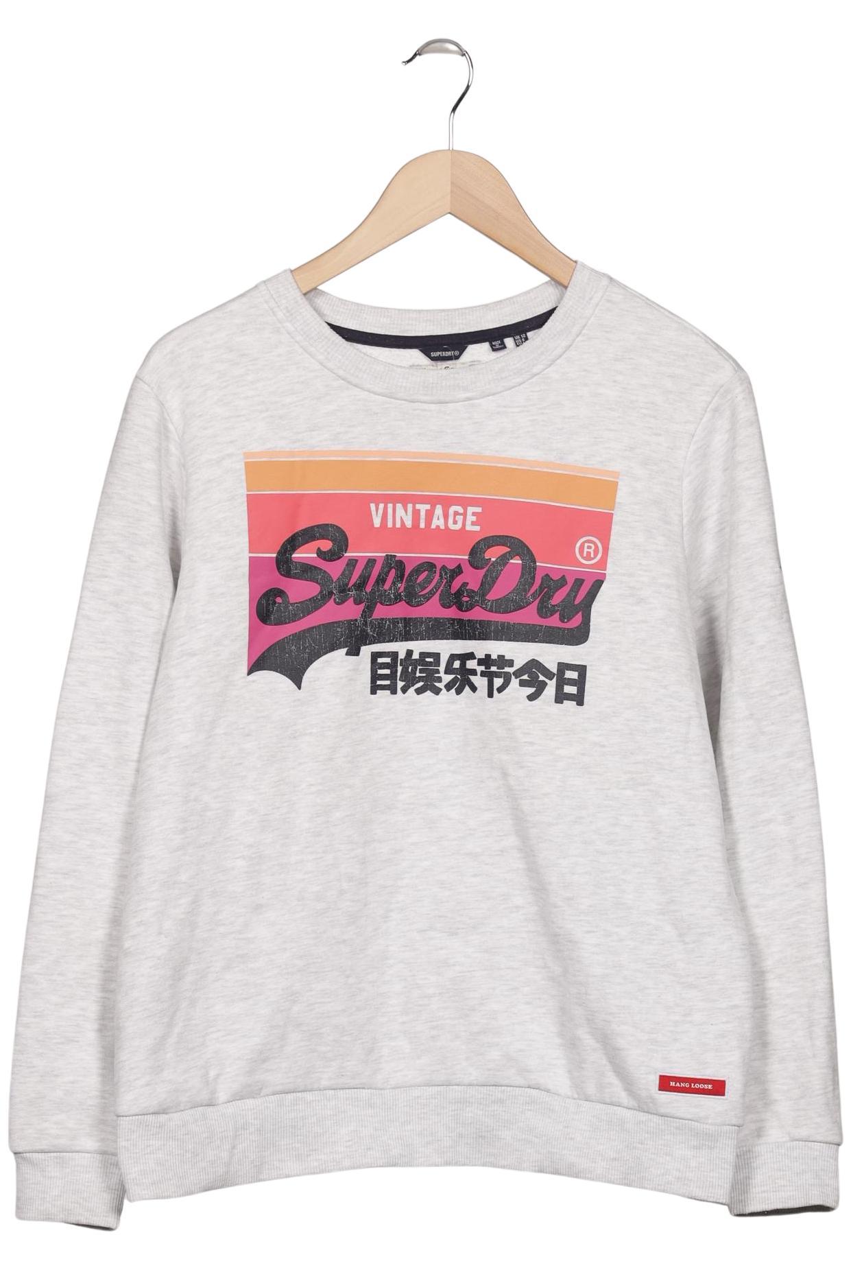 

Superdry Damen Sweatshirt, grau, Gr. 40