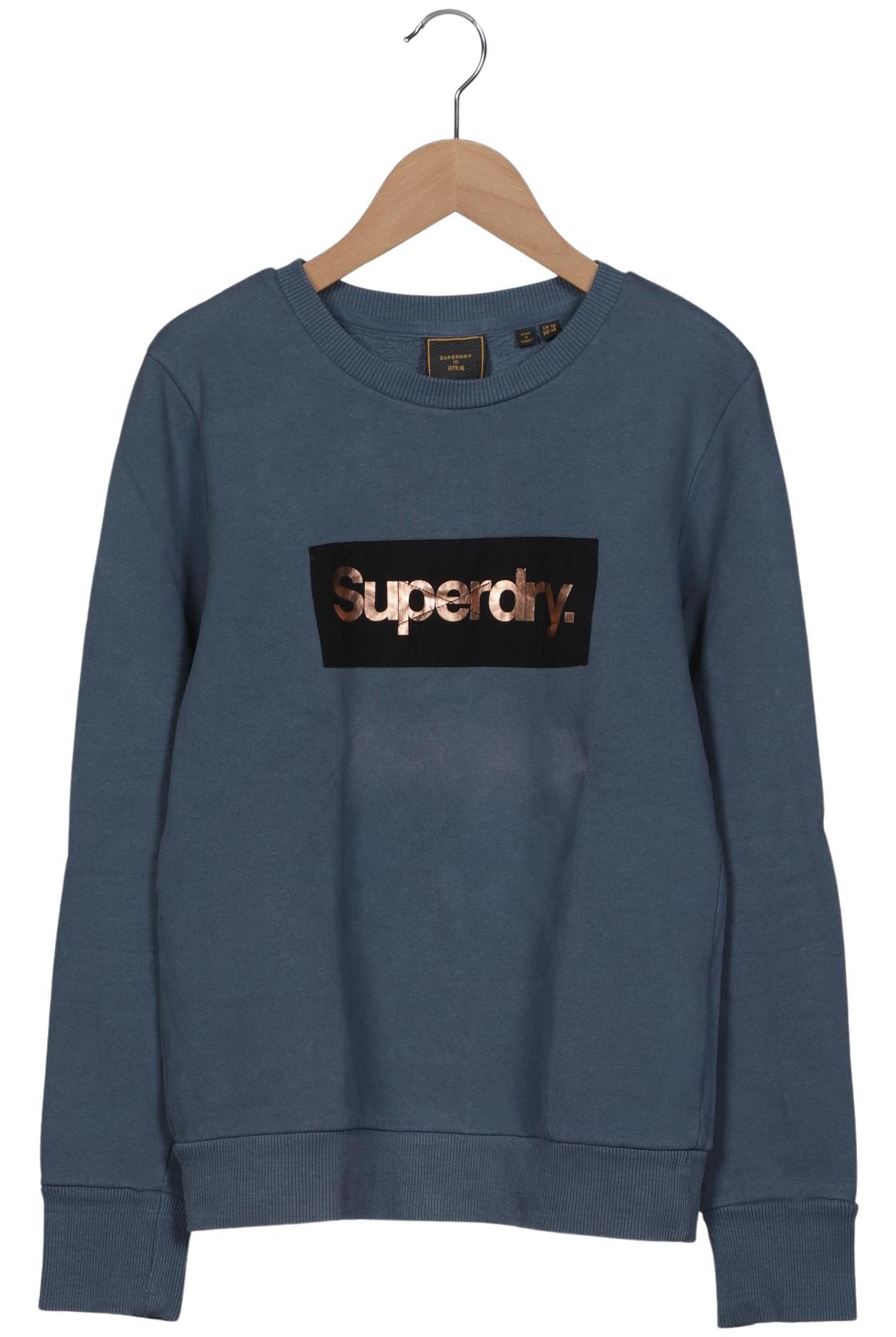 

Superdry Damen Sweatshirt, blau, Gr. 38