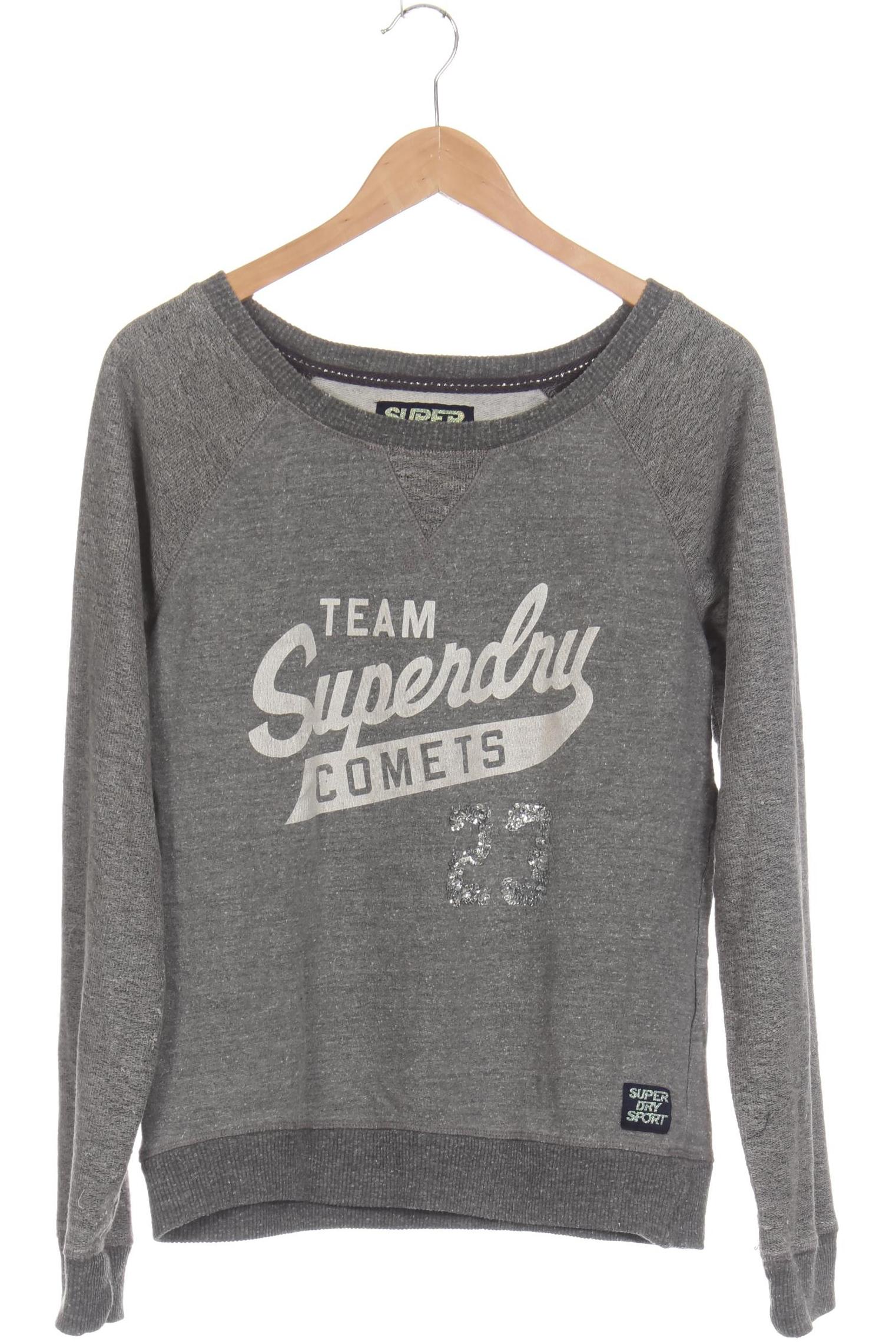 

Superdry Damen Sweatshirt, grau, Gr. 42