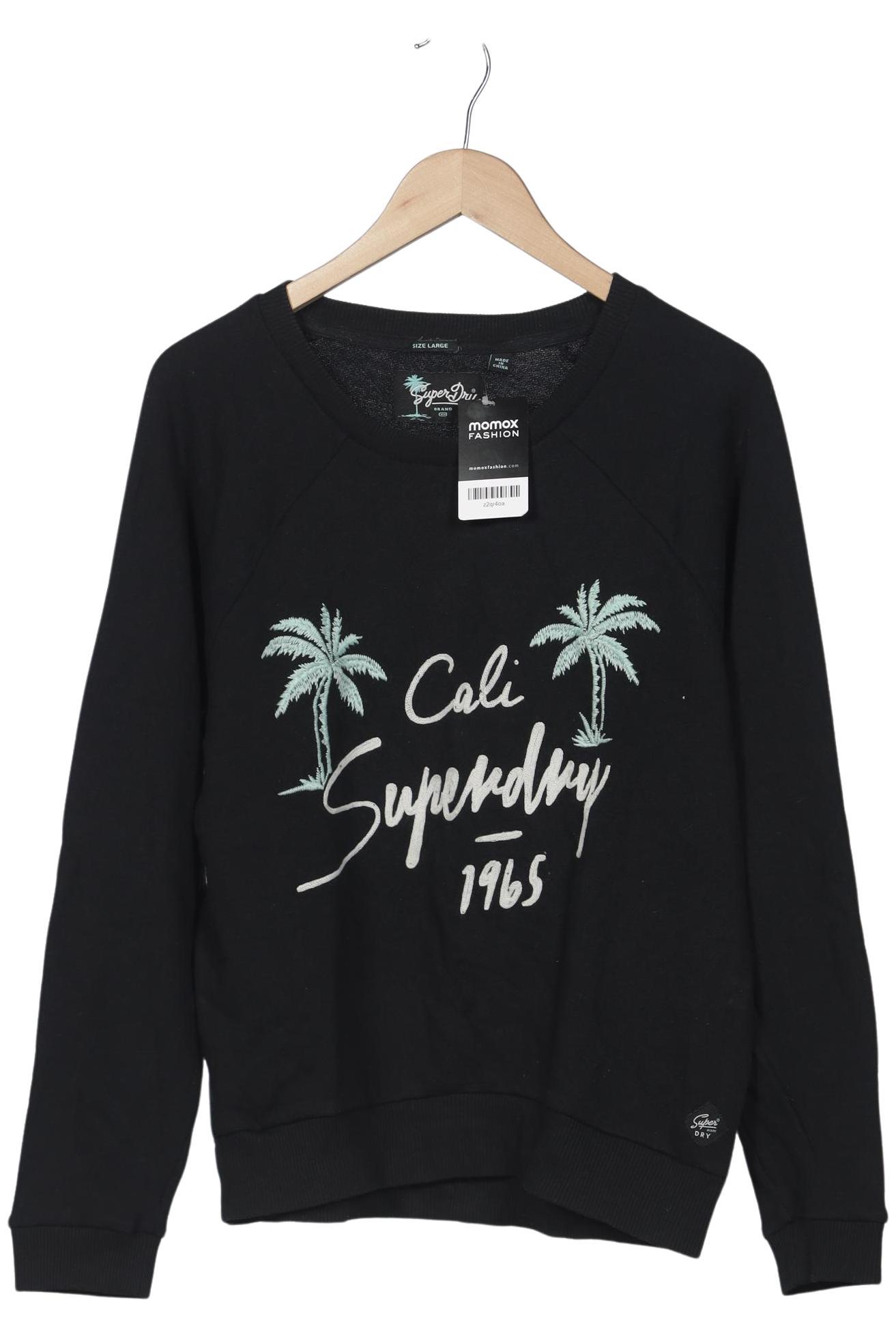 

Superdry Damen Sweatshirt, schwarz, Gr. 42