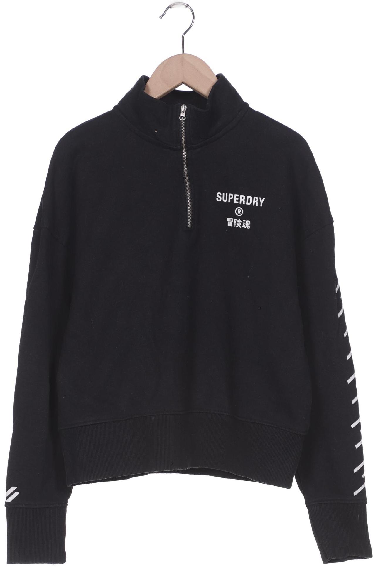 

Superdry Damen Sweatshirt, schwarz
