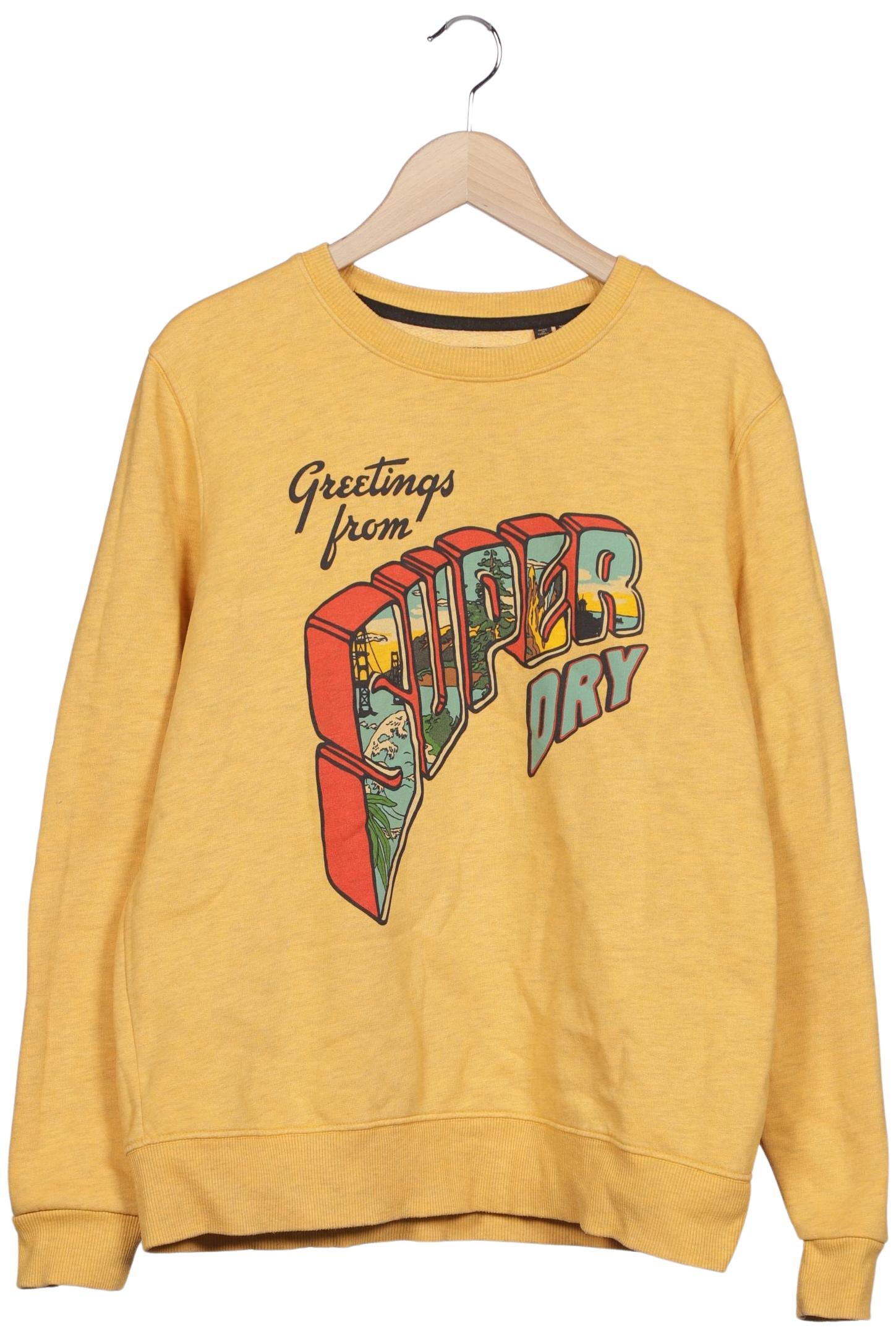 

Superdry Damen Sweatshirt, gelb, Gr. 42