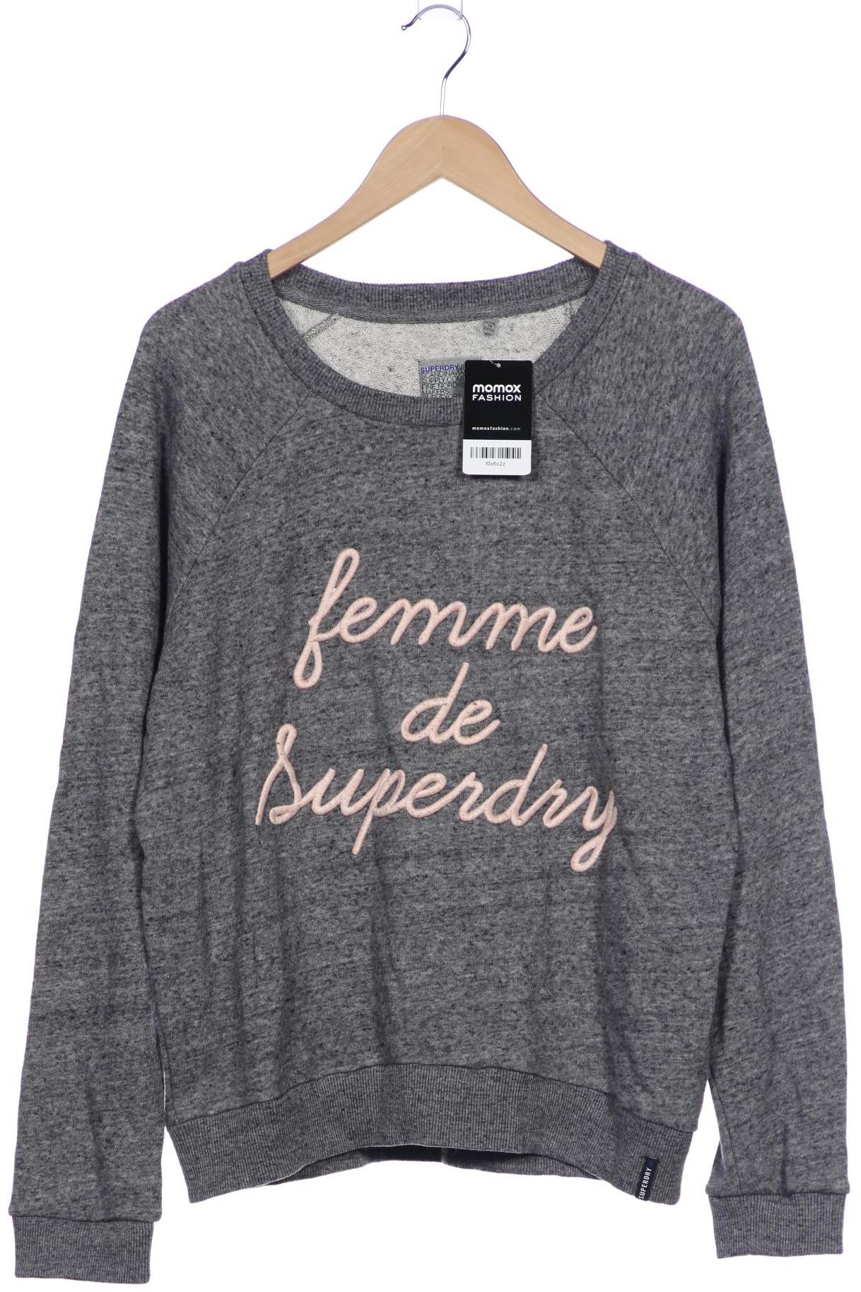 

Superdry Damen Sweatshirt, grau, Gr. 44