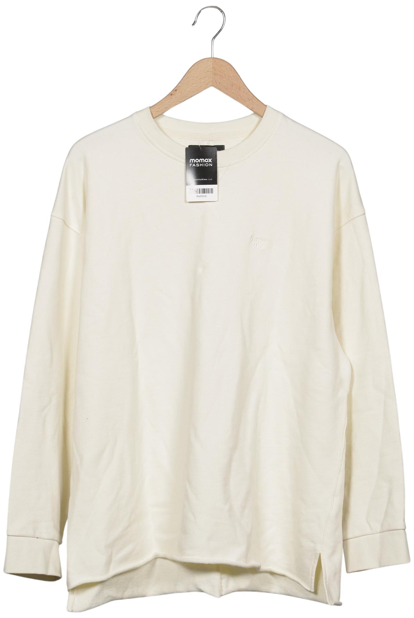 

Superdry Damen Sweatshirt, cremeweiß, Gr. 40