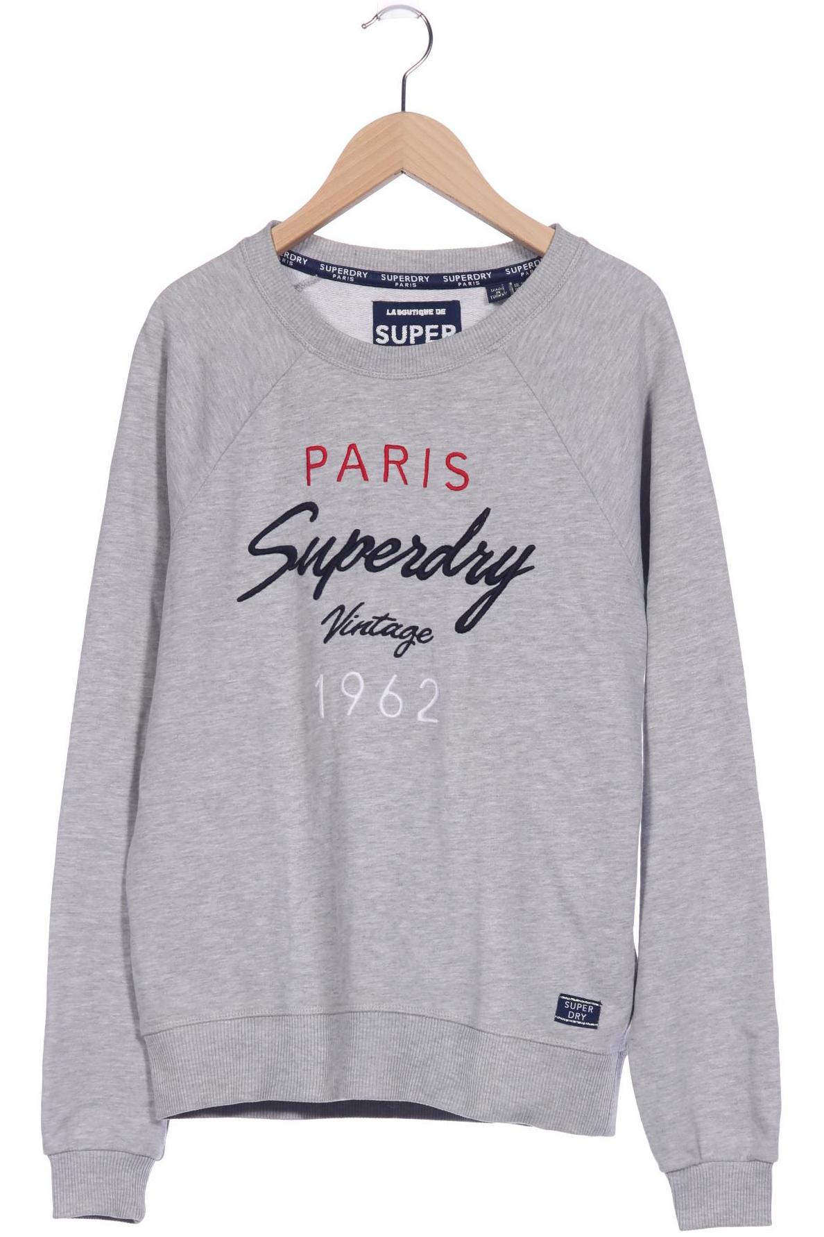 

Superdry Damen Sweatshirt, grau, Gr. 38