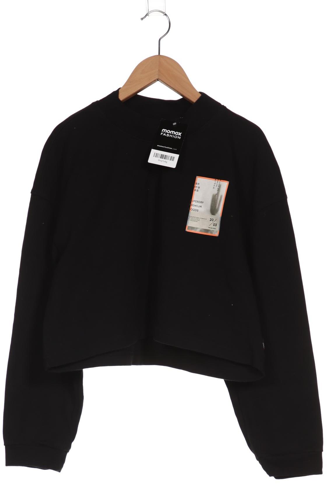 

Superdry Damen Sweatshirt, schwarz