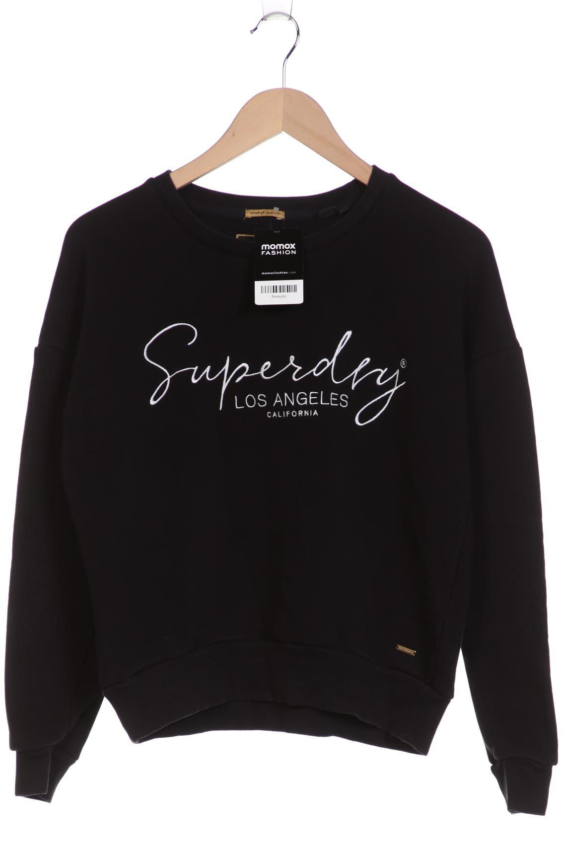 

Superdry Damen Sweatshirt, schwarz, Gr. 38