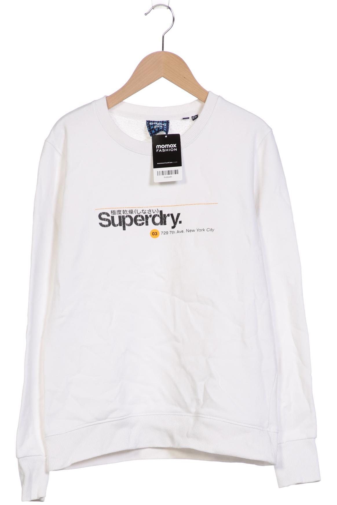 

Superdry Damen Sweatshirt, weiß, Gr. 38