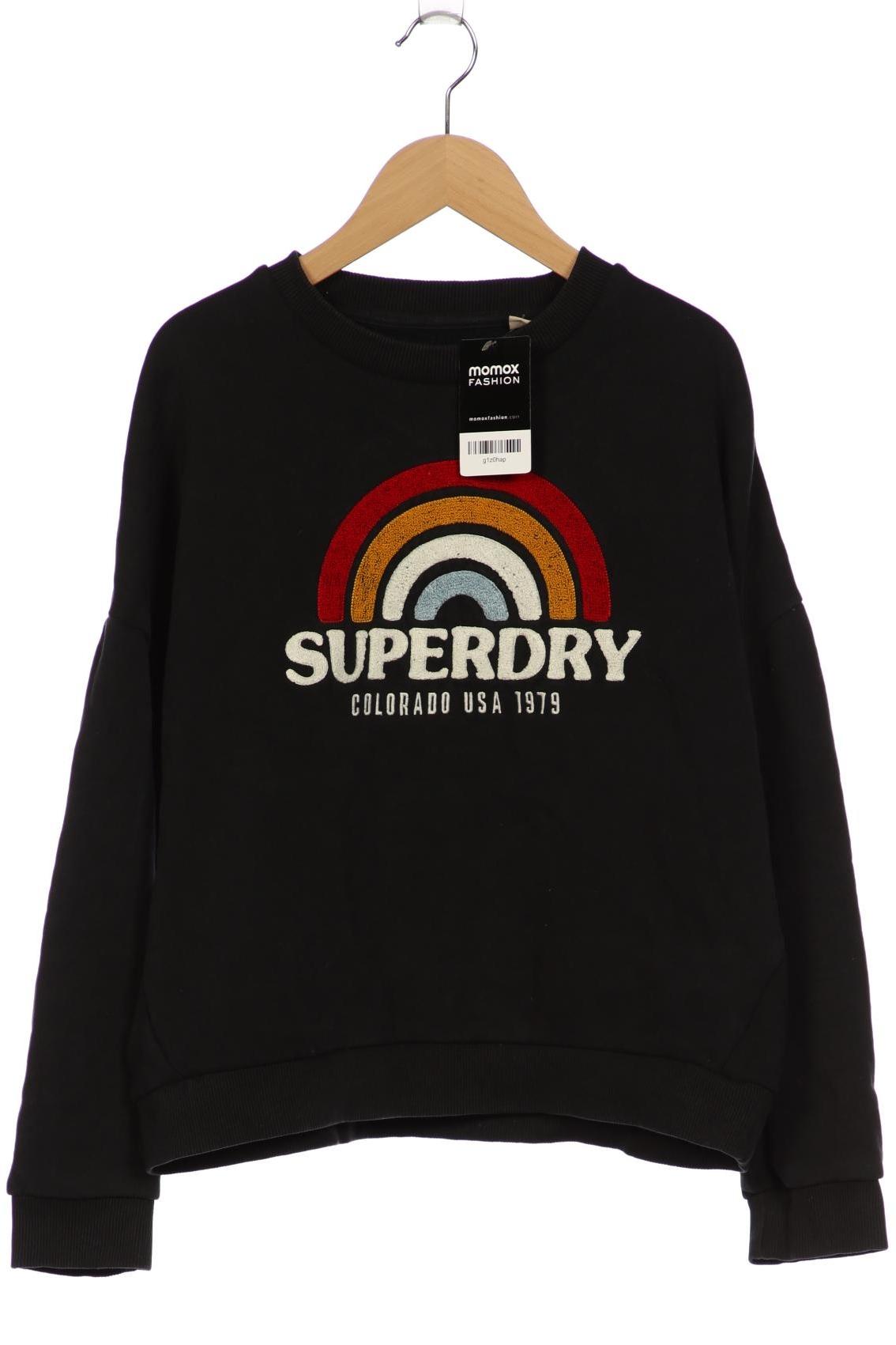 

Superdry Damen Sweatshirt, schwarz, Gr. 38