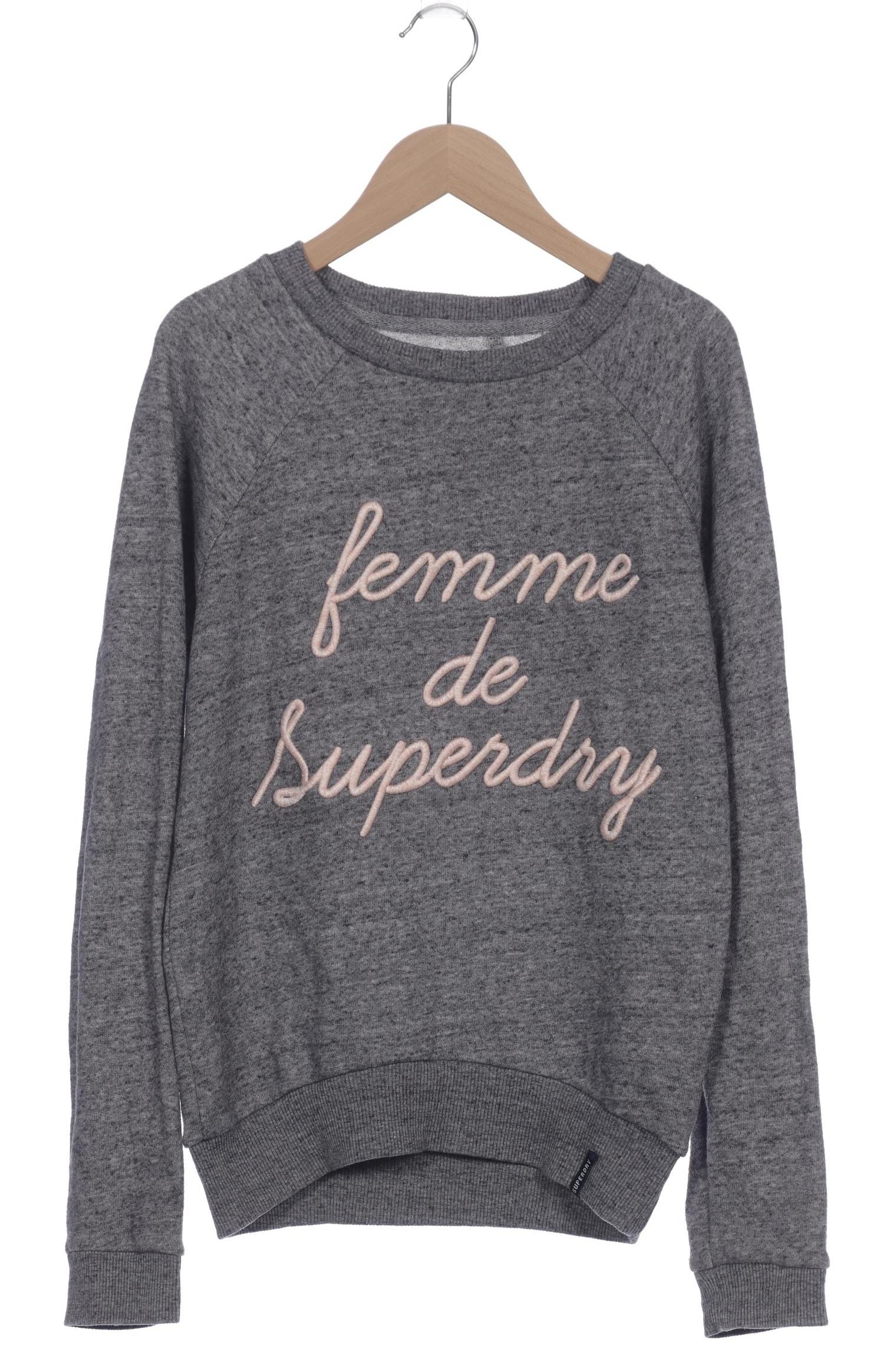 

Superdry Damen Sweatshirt, grau, Gr. 32
