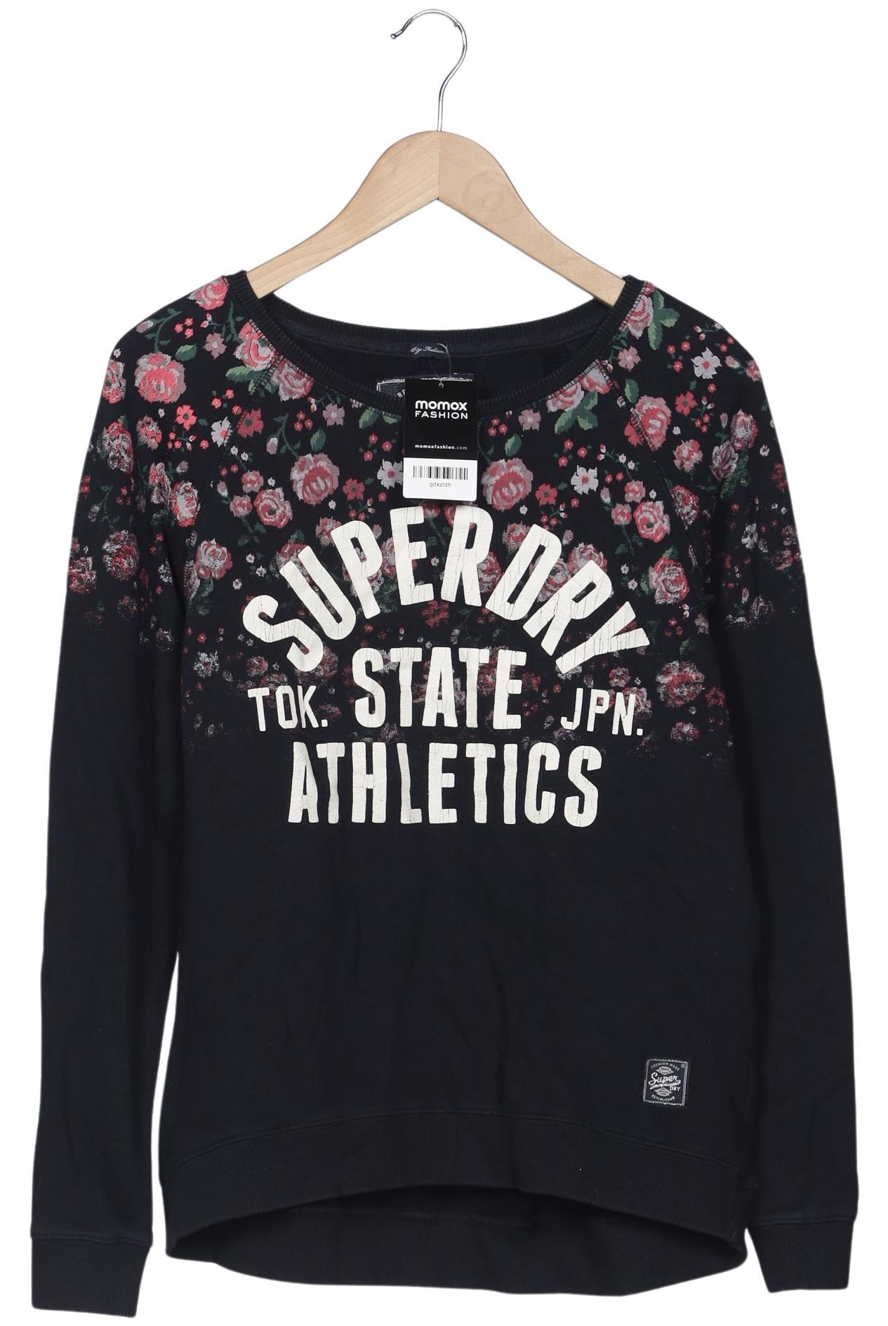 

Superdry Damen Sweatshirt, schwarz, Gr. 38