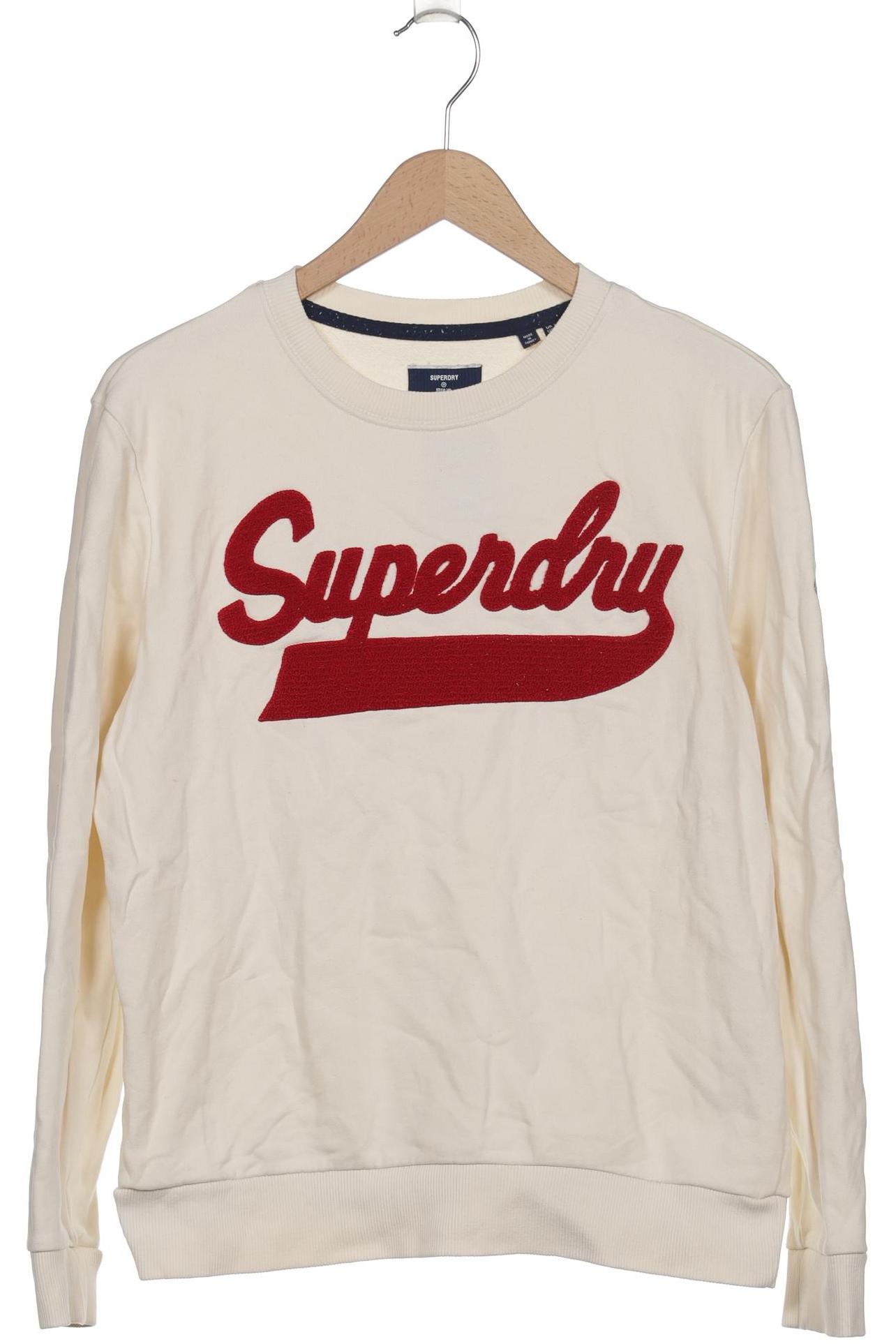

Superdry Damen Sweatshirt, cremeweiß, Gr. 38