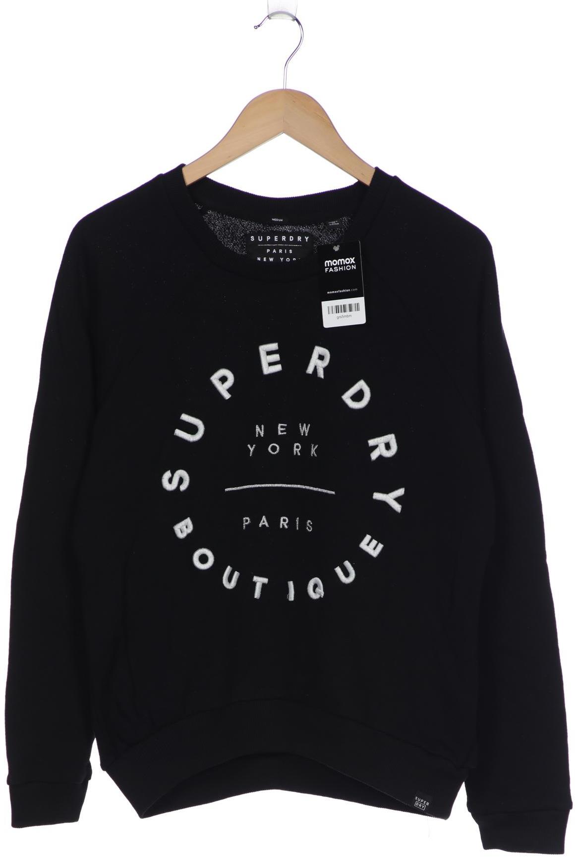 

Superdry Damen Sweatshirt, schwarz
