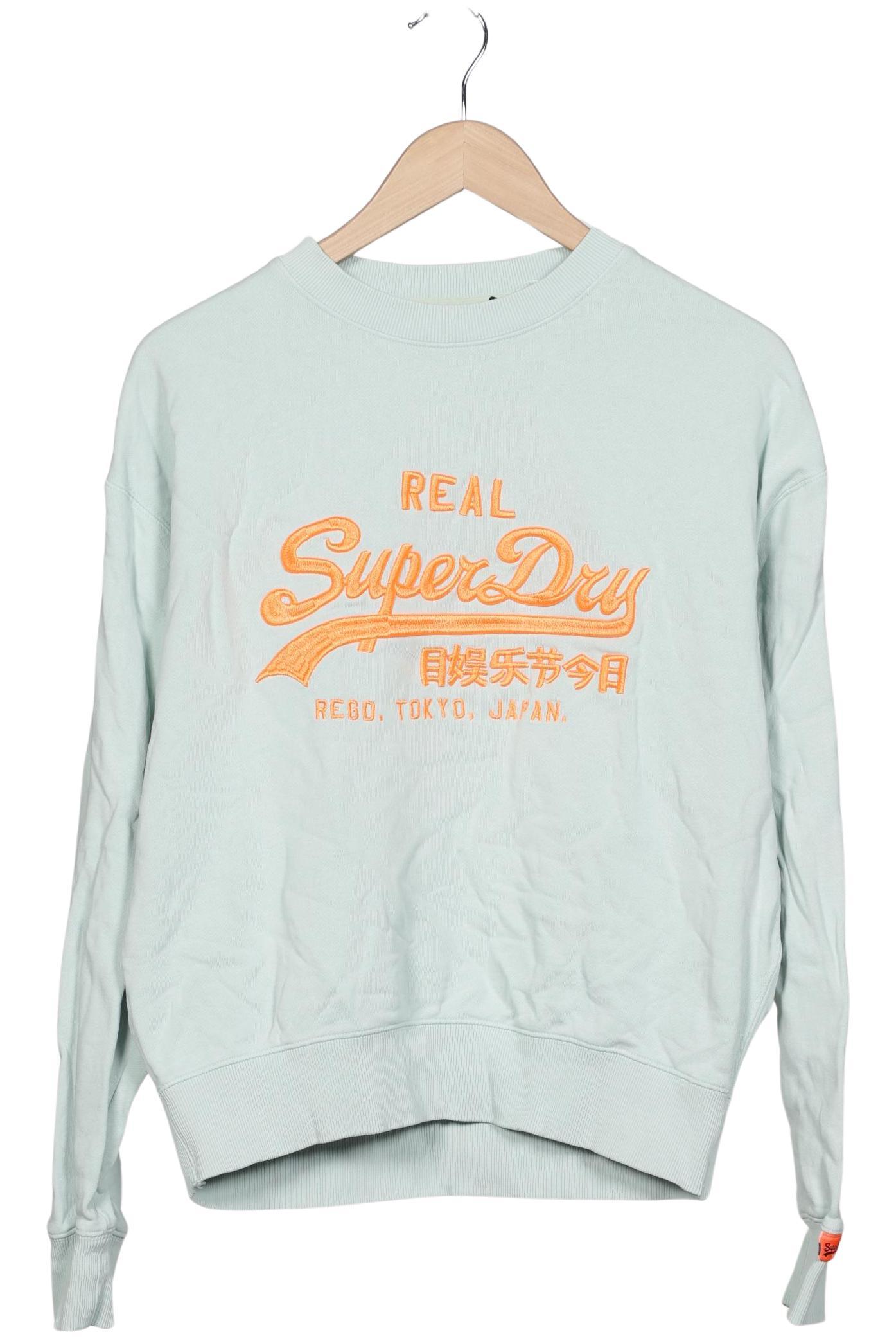 

Superdry Damen Sweatshirt, hellgrün, Gr. 38