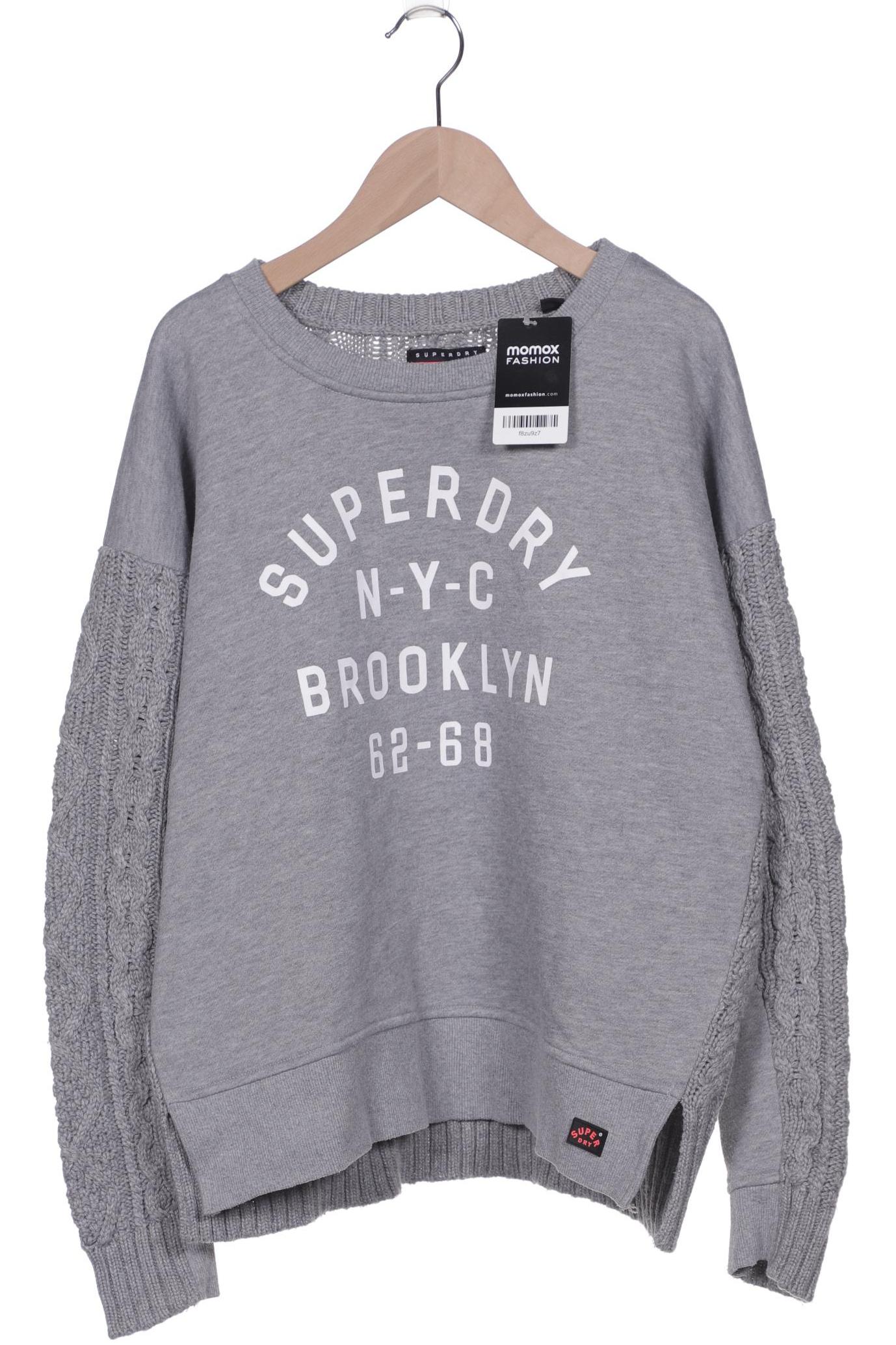 

Superdry Damen Sweatshirt, grau, Gr. 38