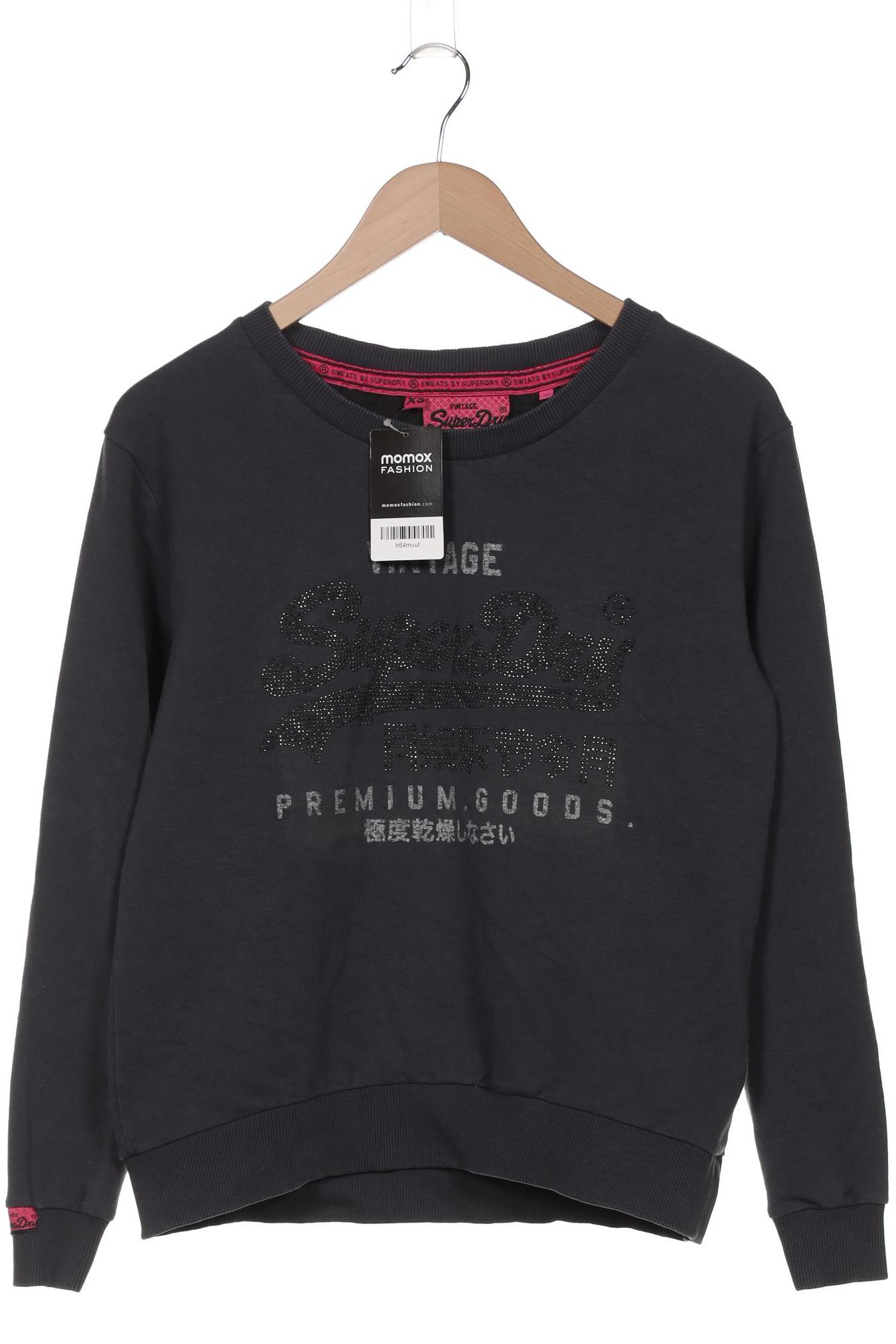 

Superdry Damen Sweatshirt, grau, Gr. 34