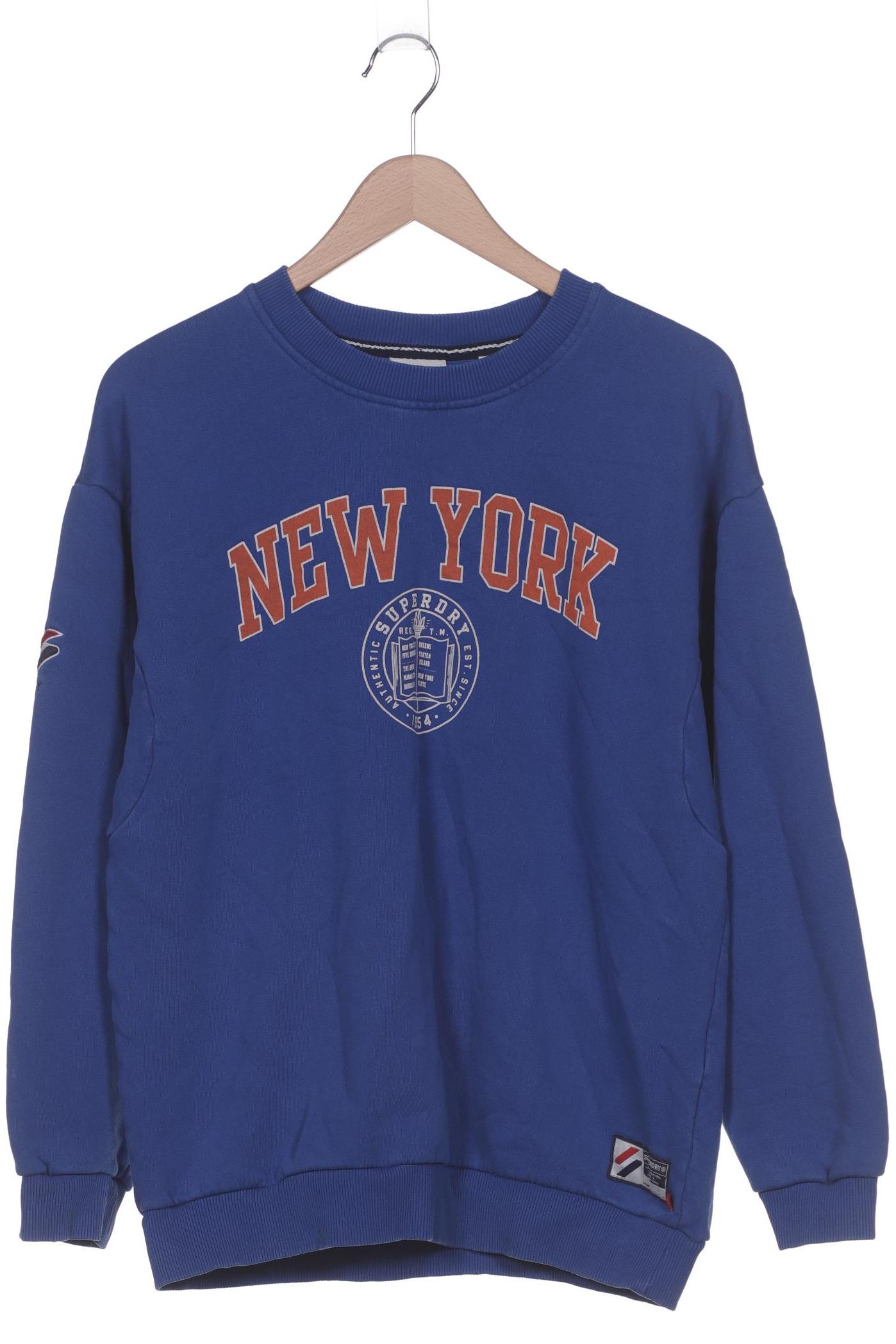 

Superdry Damen Sweatshirt, blau, Gr. 34