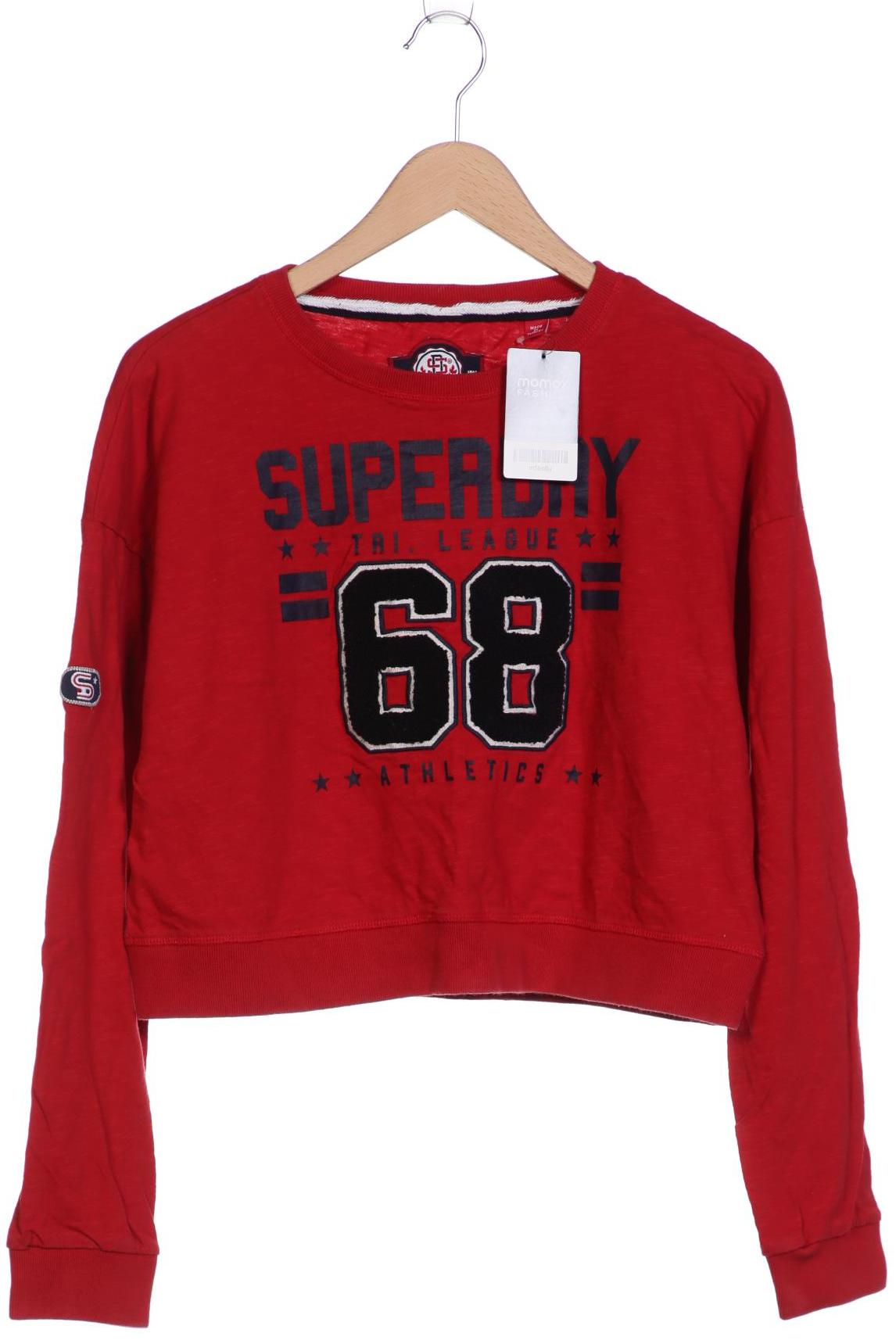 

Superdry Damen Sweatshirt, rot, Gr. 38