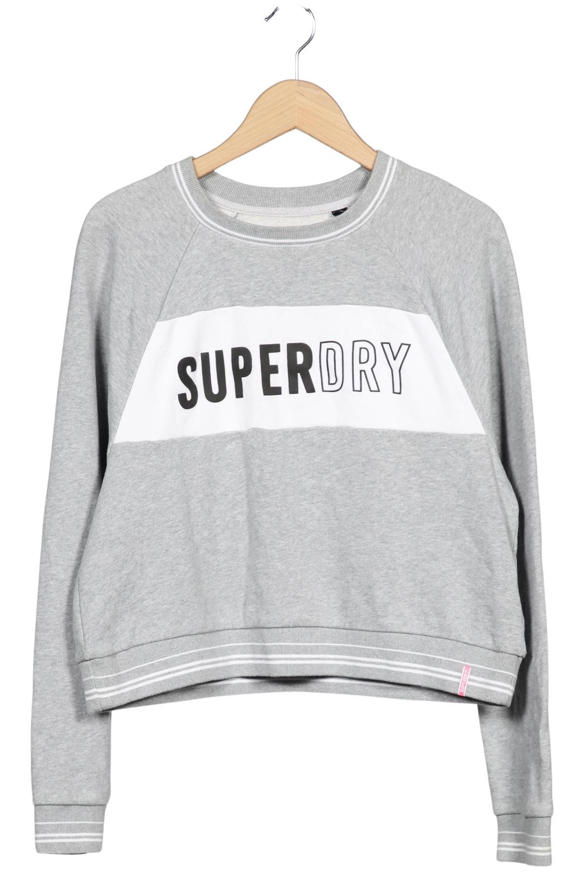 

Superdry Damen Sweatshirt, grau, Gr. 42
