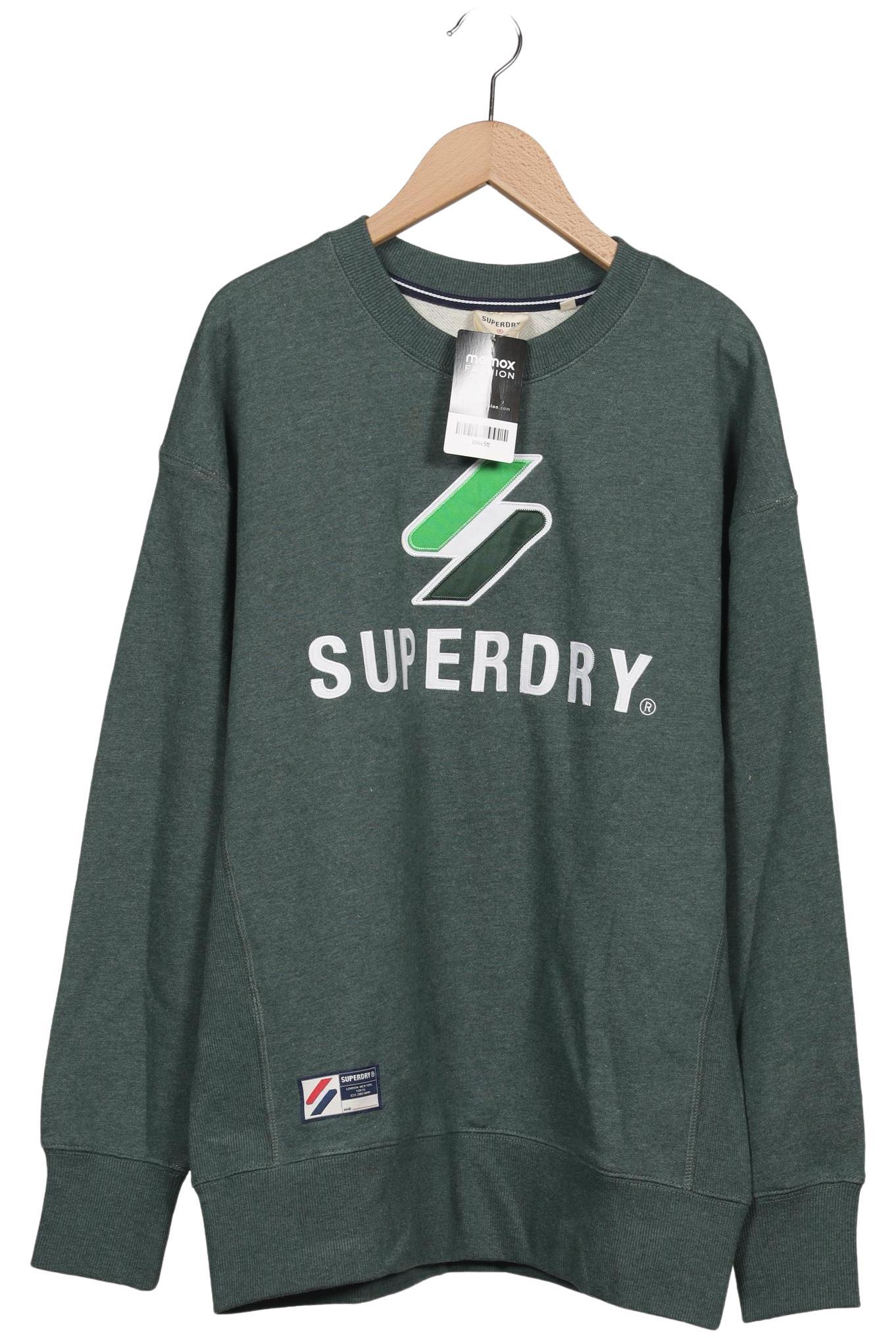 

Superdry Damen Sweatshirt, grün, Gr. 34