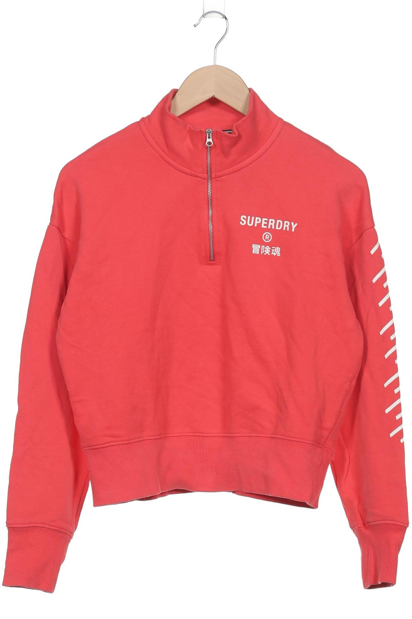 

Superdry Damen Sweatshirt, rot, Gr. 36