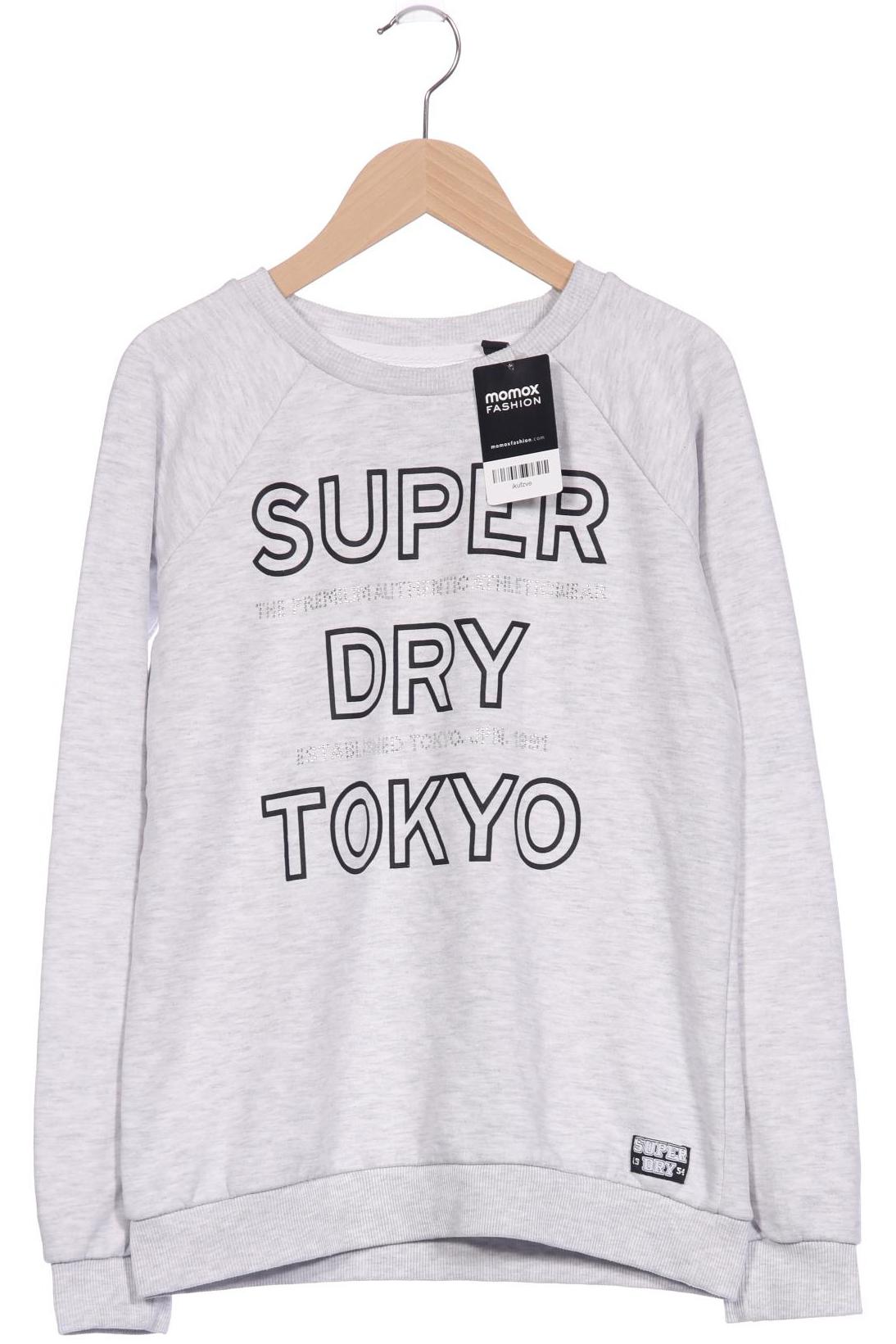 

Superdry Damen Sweatshirt, weiß, Gr. 34