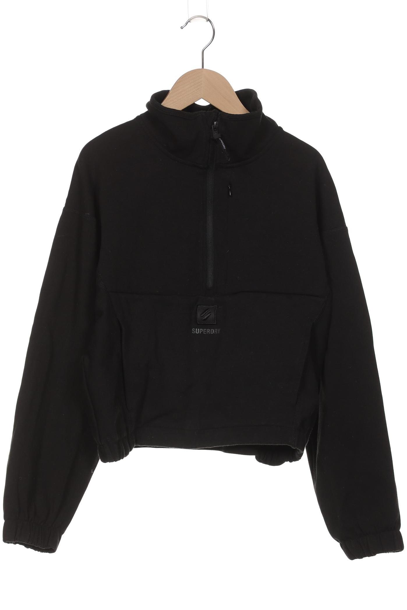 

Superdry Damen Sweatshirt, schwarz, Gr. 38