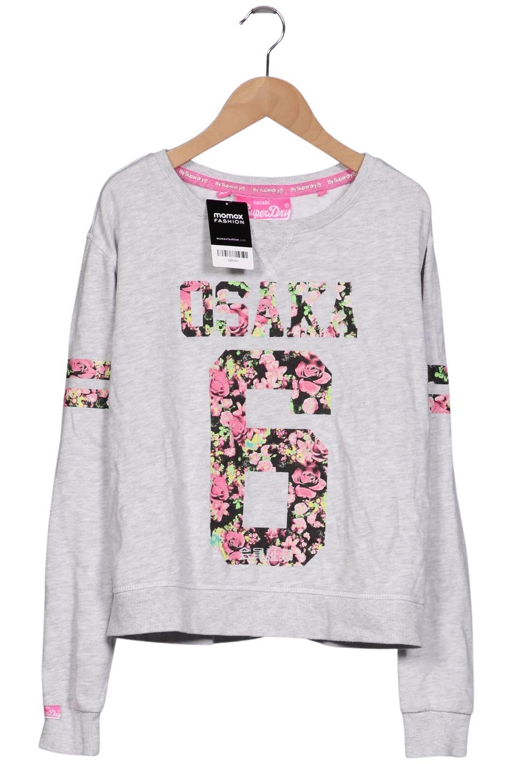 

Superdry Damen Sweatshirt, grau, Gr. 34