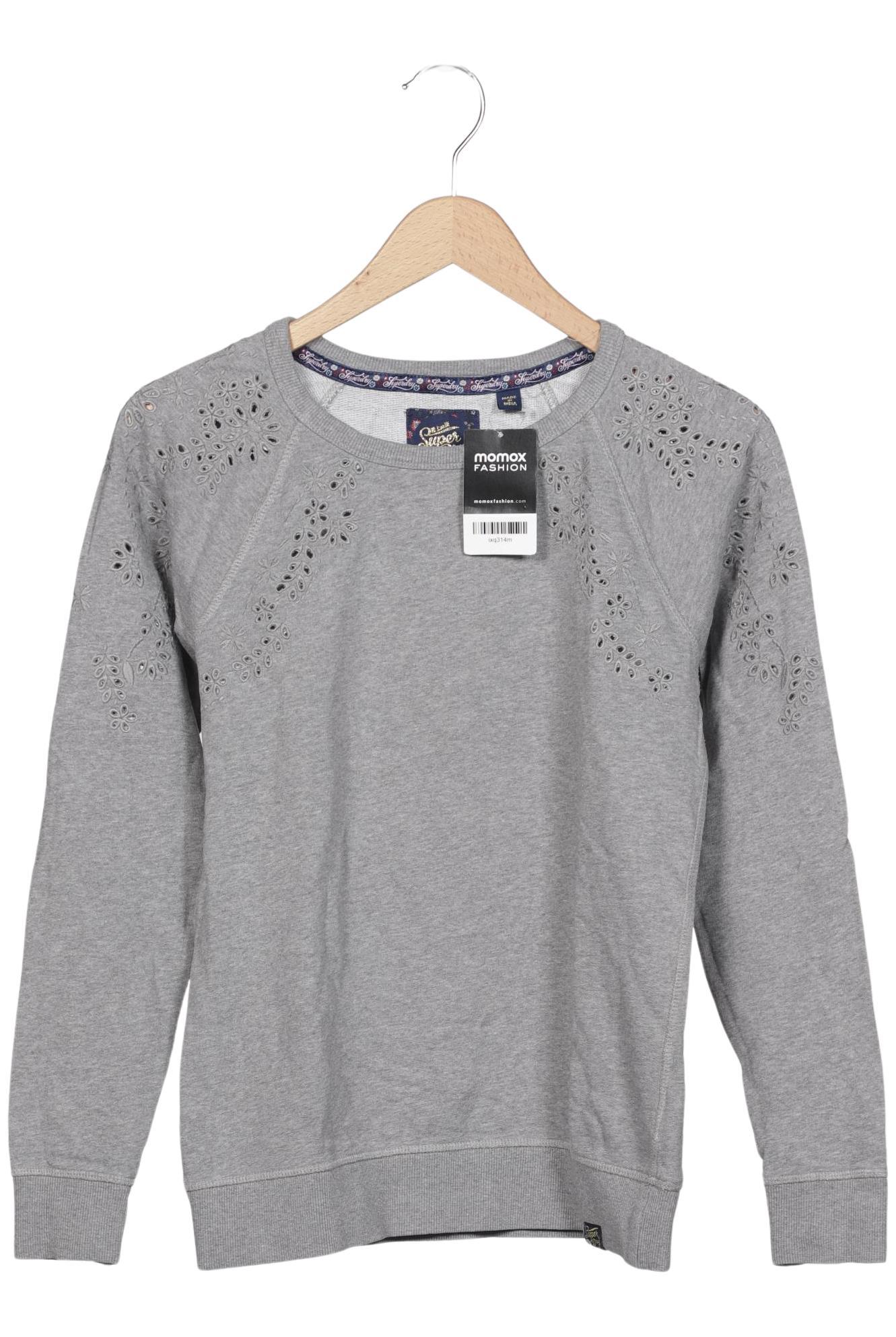 

Superdry Damen Sweatshirt, grau, Gr. 36