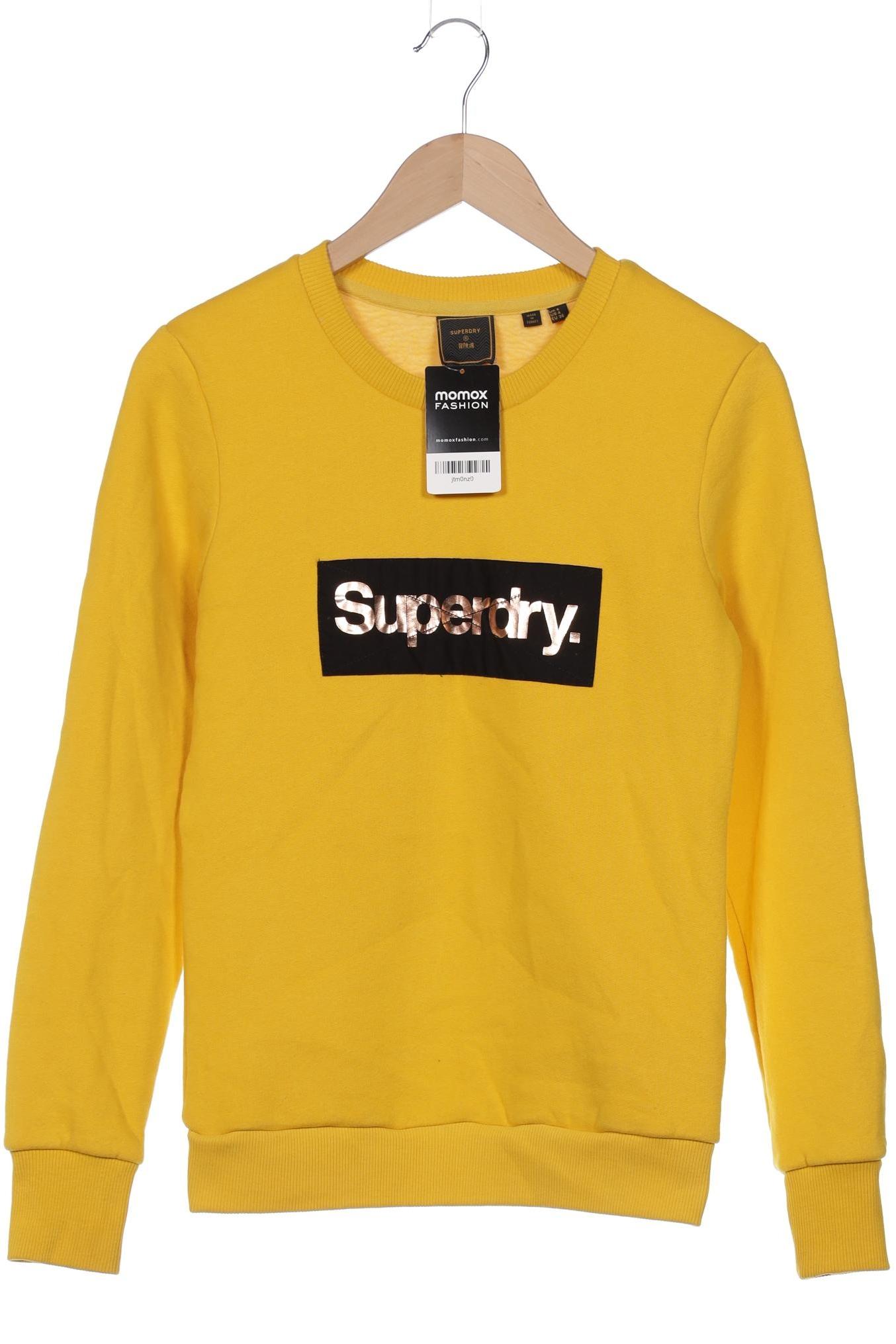 

Superdry Damen Sweatshirt, gelb, Gr. 36