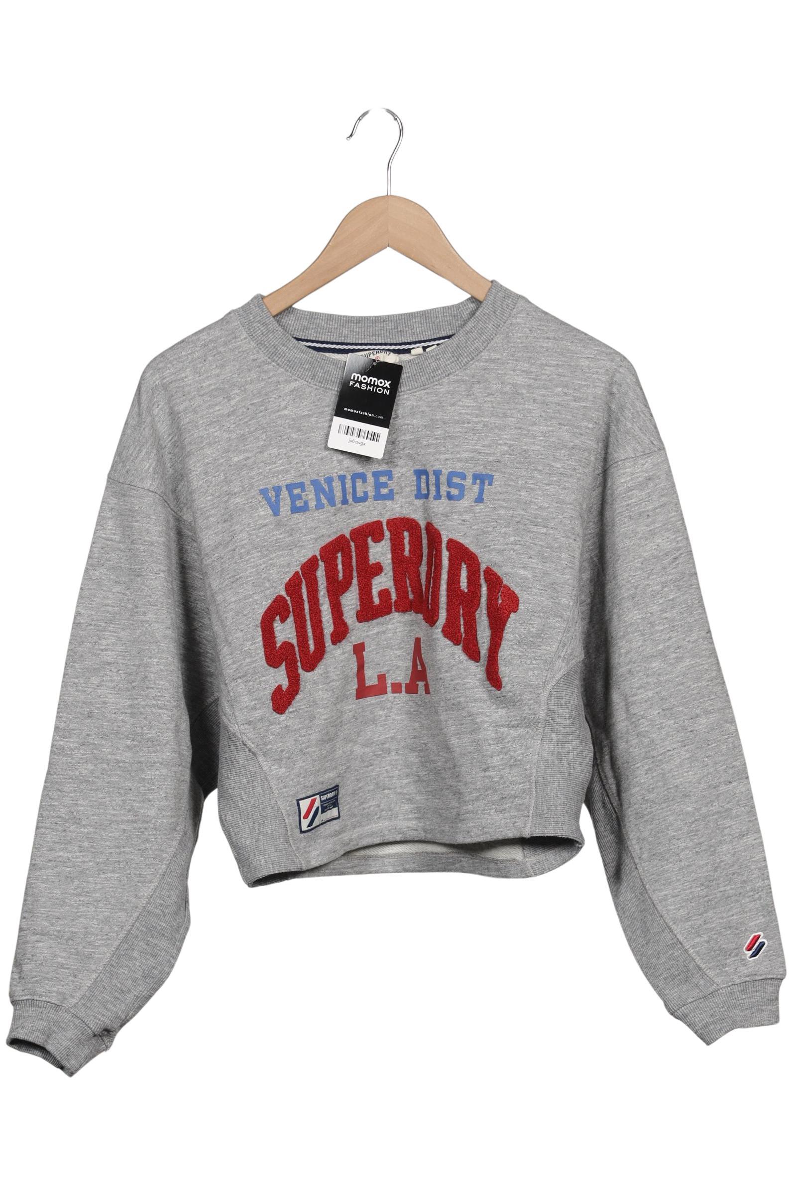 

Superdry Damen Sweatshirt, grau, Gr. 40