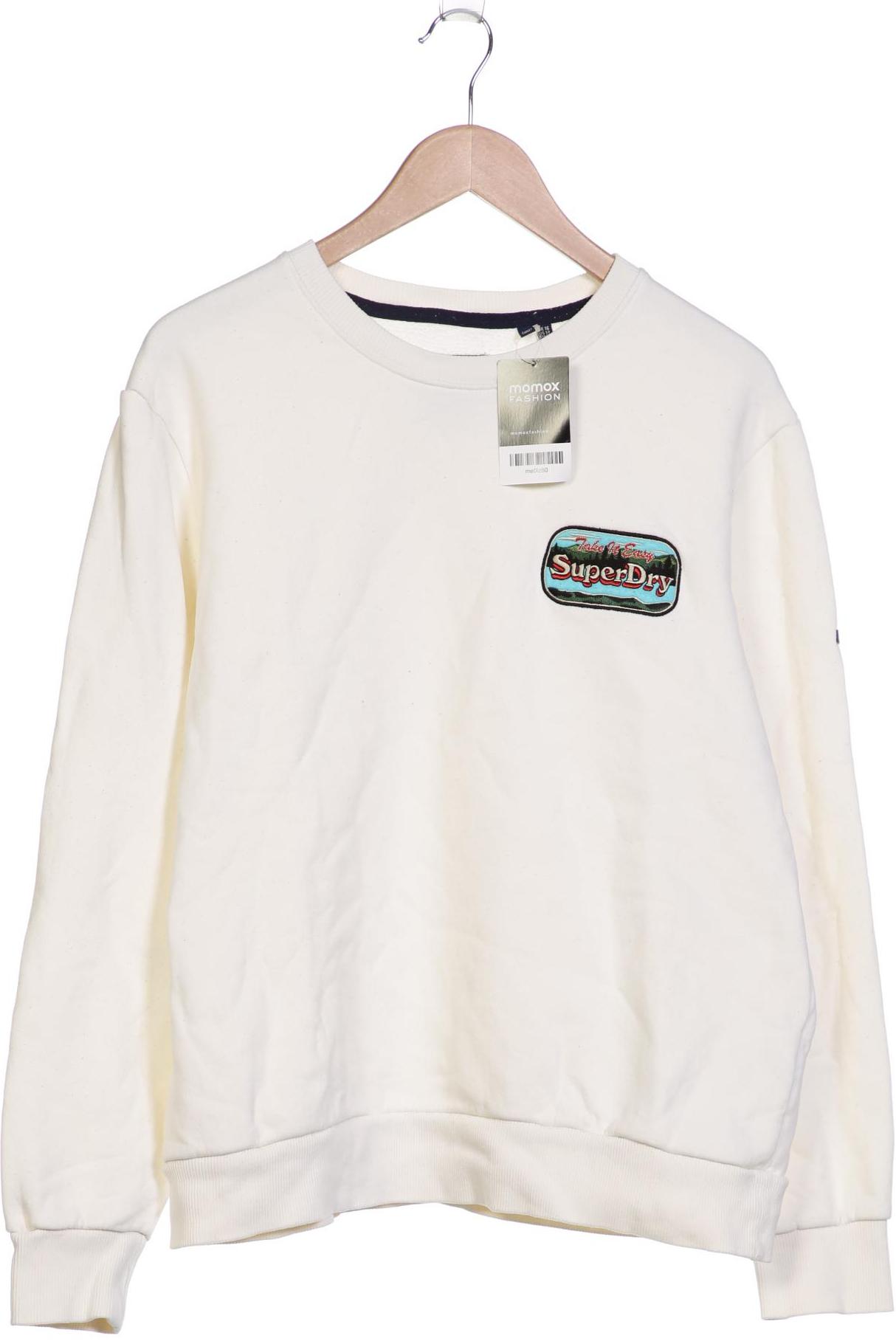 

Superdry Damen Sweatshirt, cremeweiß, Gr. 44