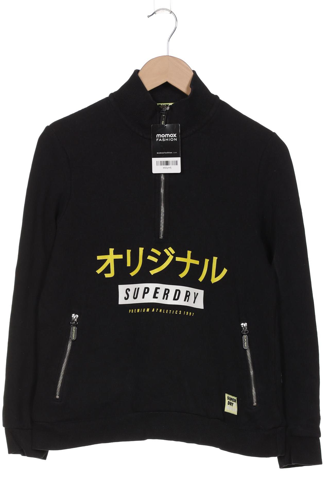 

Superdry Damen Sweatshirt, schwarz, Gr. 38