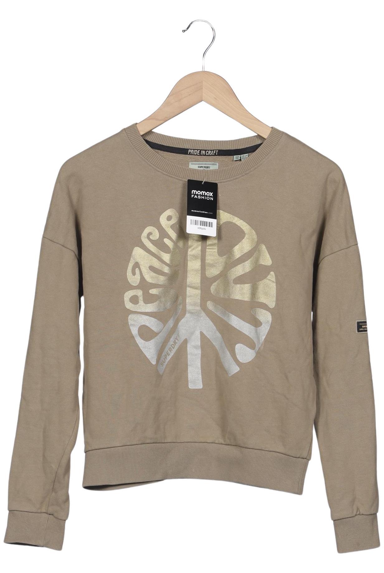 

Superdry Damen Sweatshirt, beige, Gr. 38