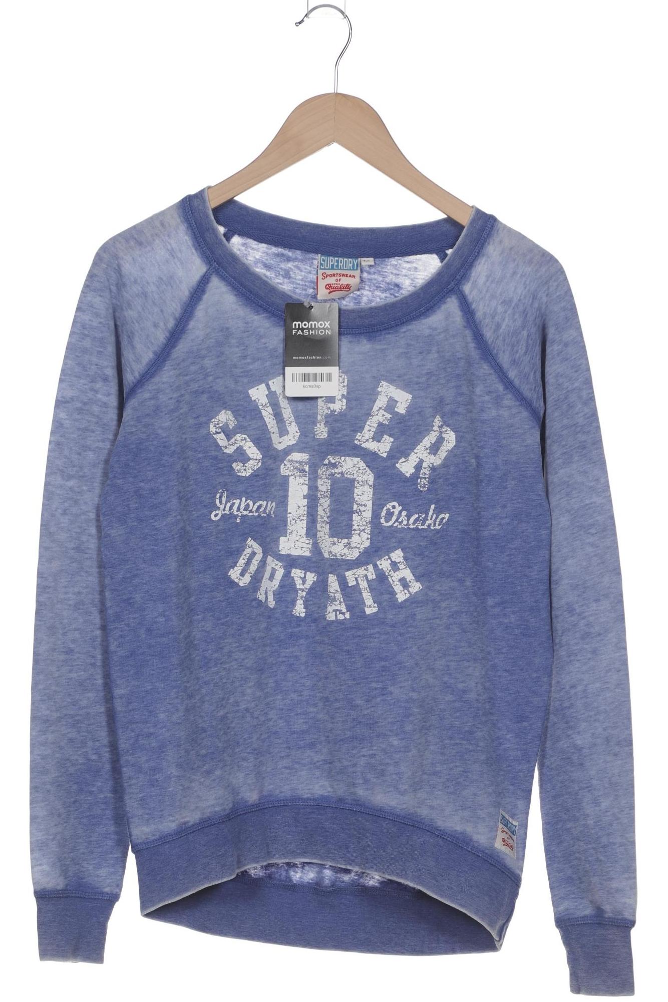 

Superdry Damen Sweatshirt, blau, Gr. 38