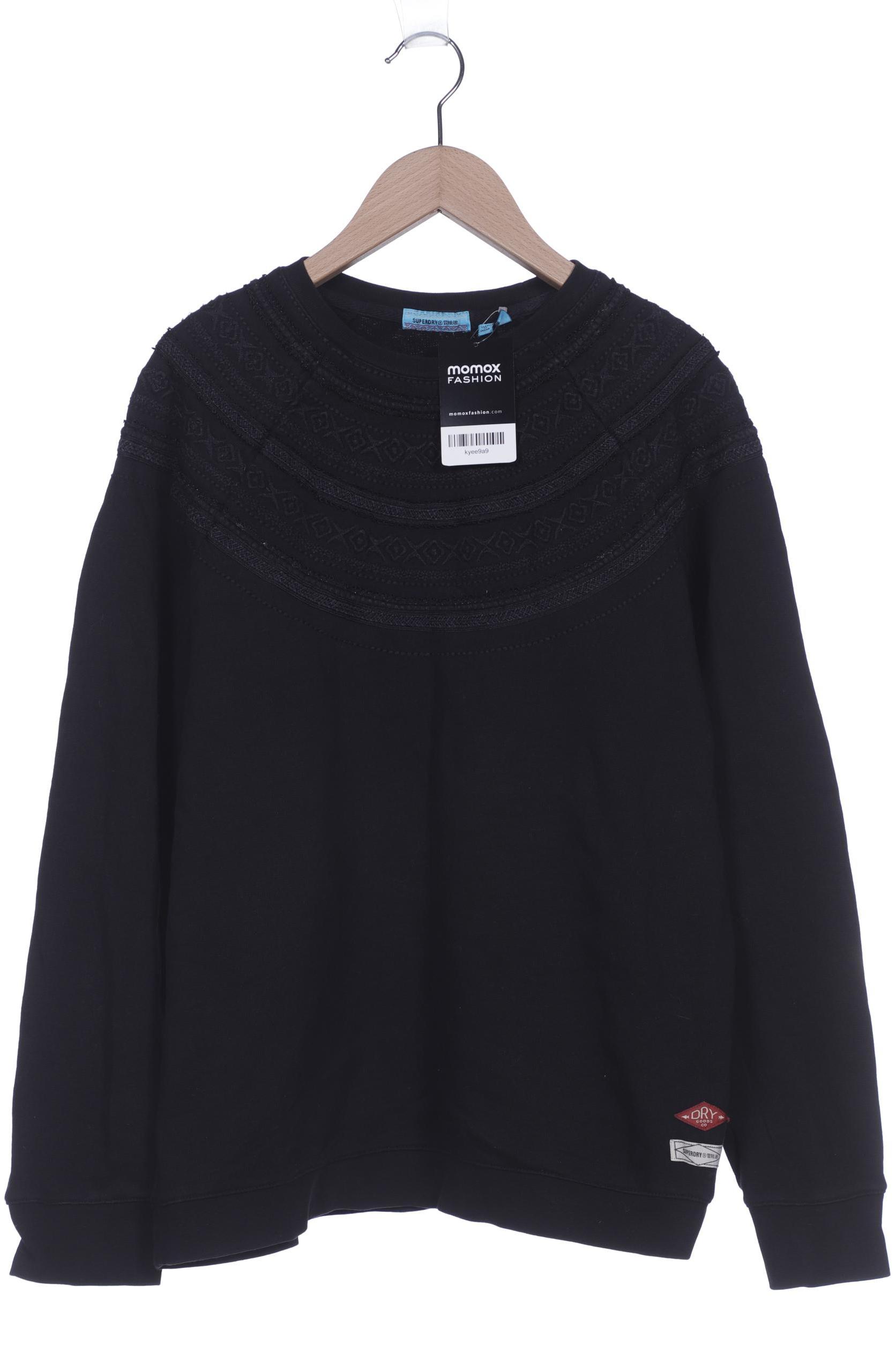 

Superdry Damen Sweatshirt, schwarz