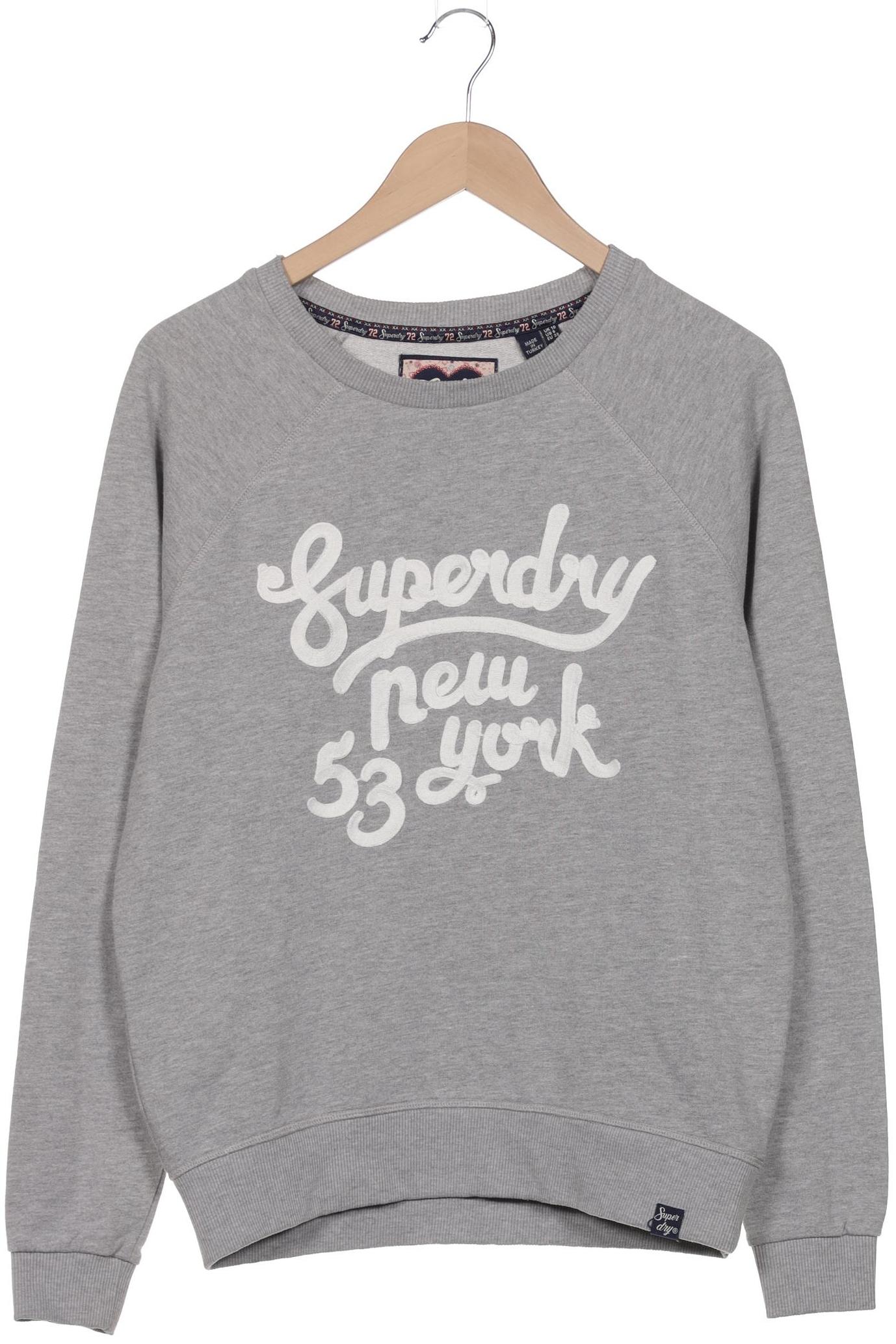 

Superdry Damen Sweatshirt, grau, Gr. 38