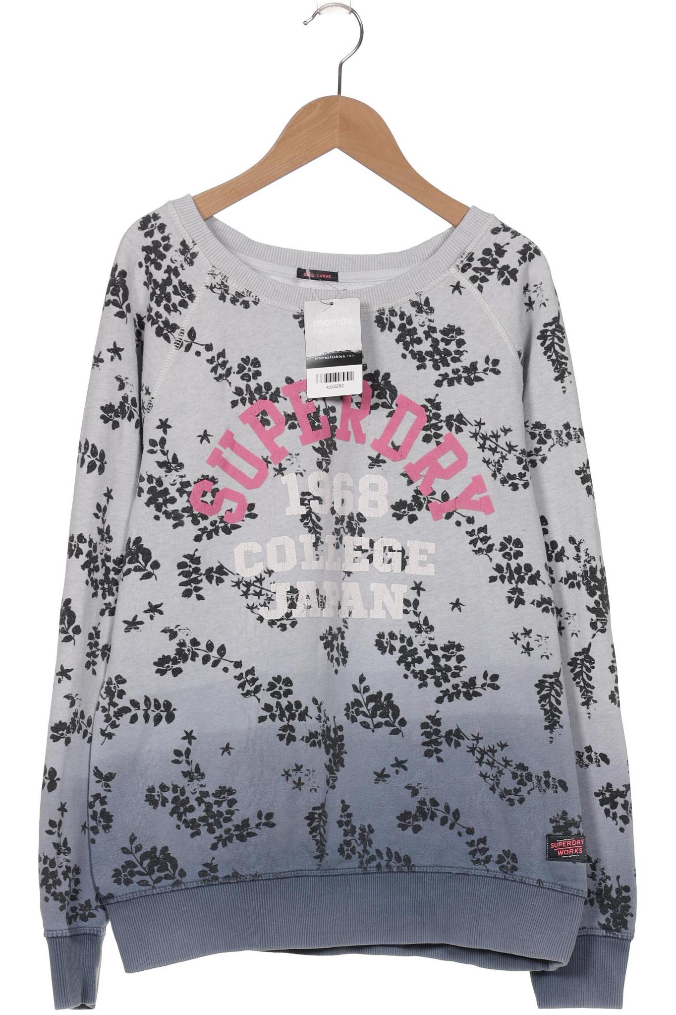 

Superdry Damen Sweatshirt, blau, Gr. 42