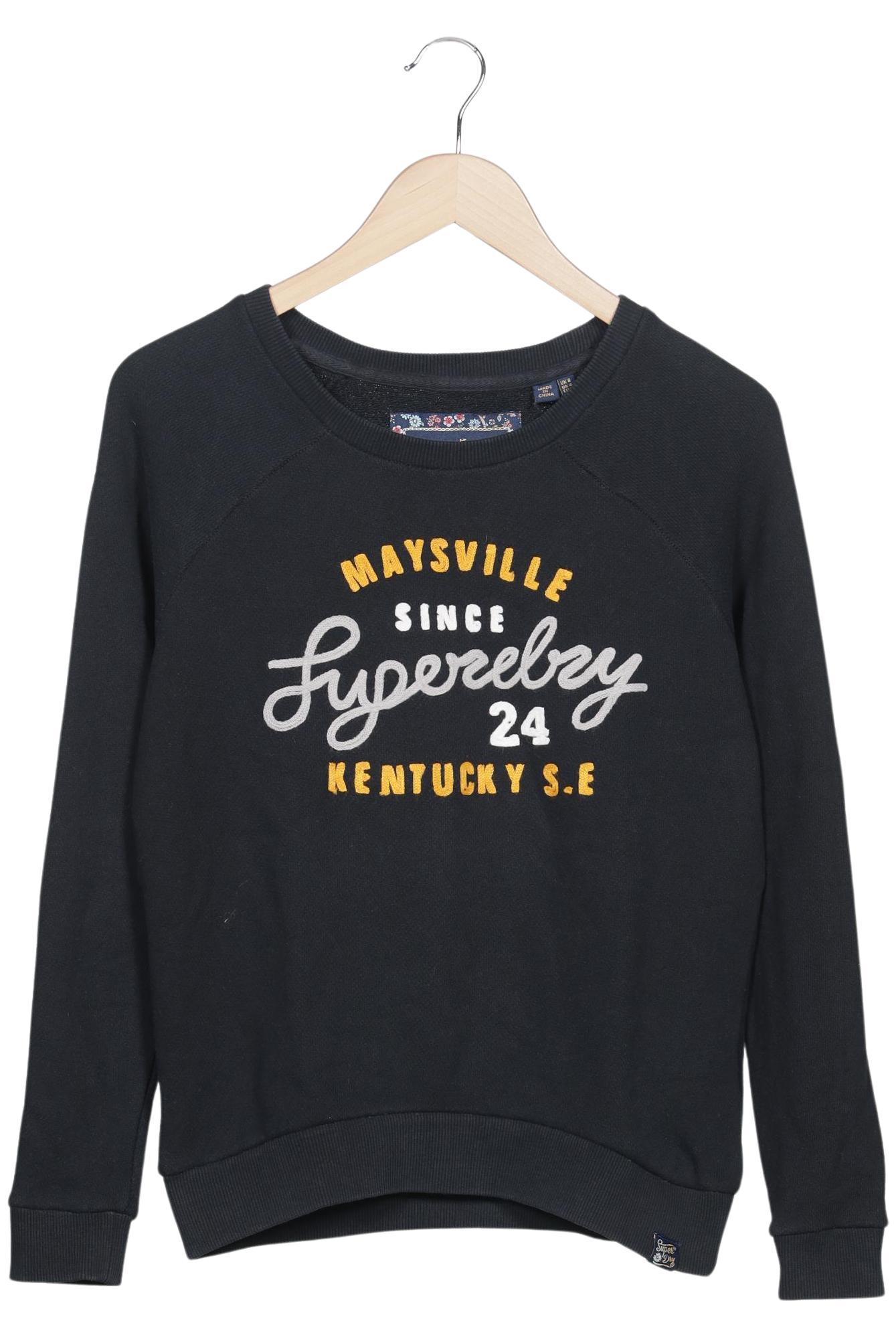 

Superdry Damen Sweatshirt, schwarz, Gr. 36