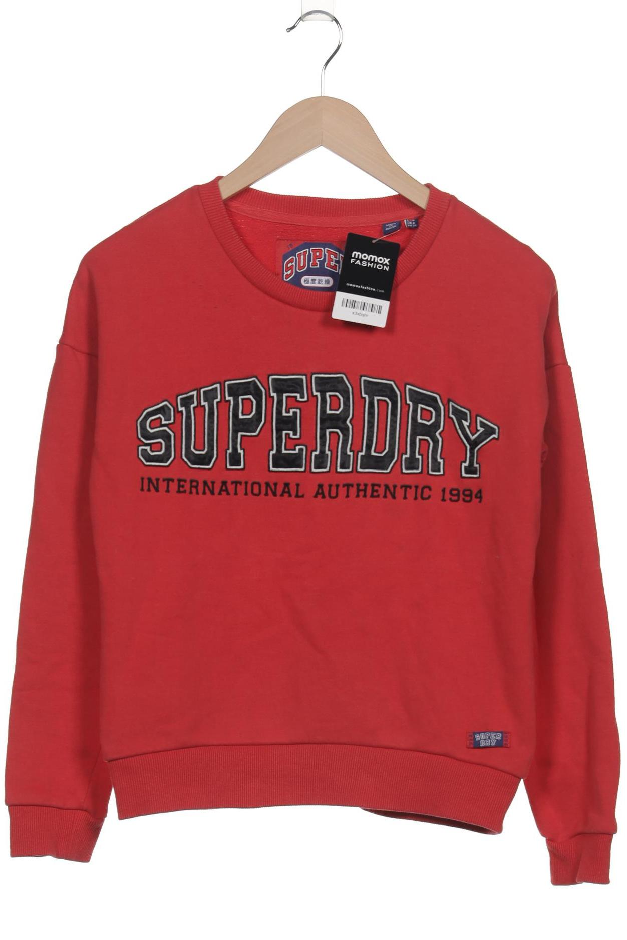 

Superdry Damen Sweatshirt, rot, Gr. 36