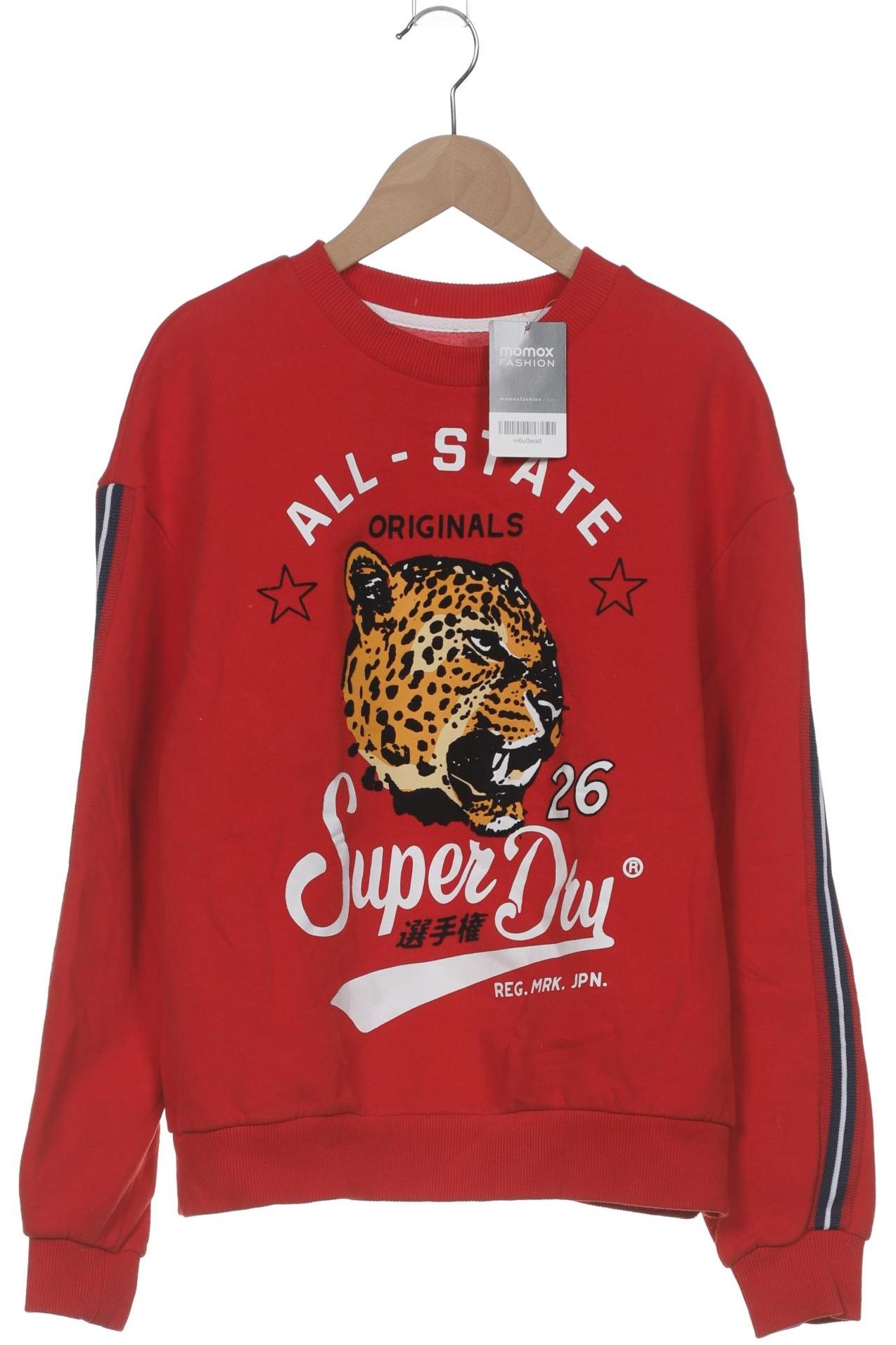 

Superdry Damen Sweatshirt, rot, Gr. 40