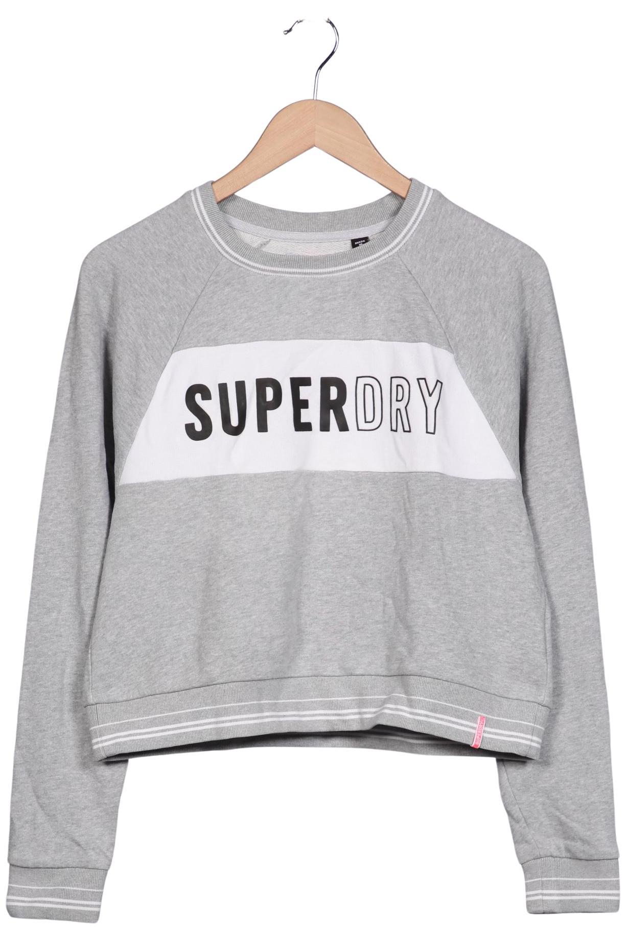 

Superdry Damen Sweatshirt, grau, Gr. 38