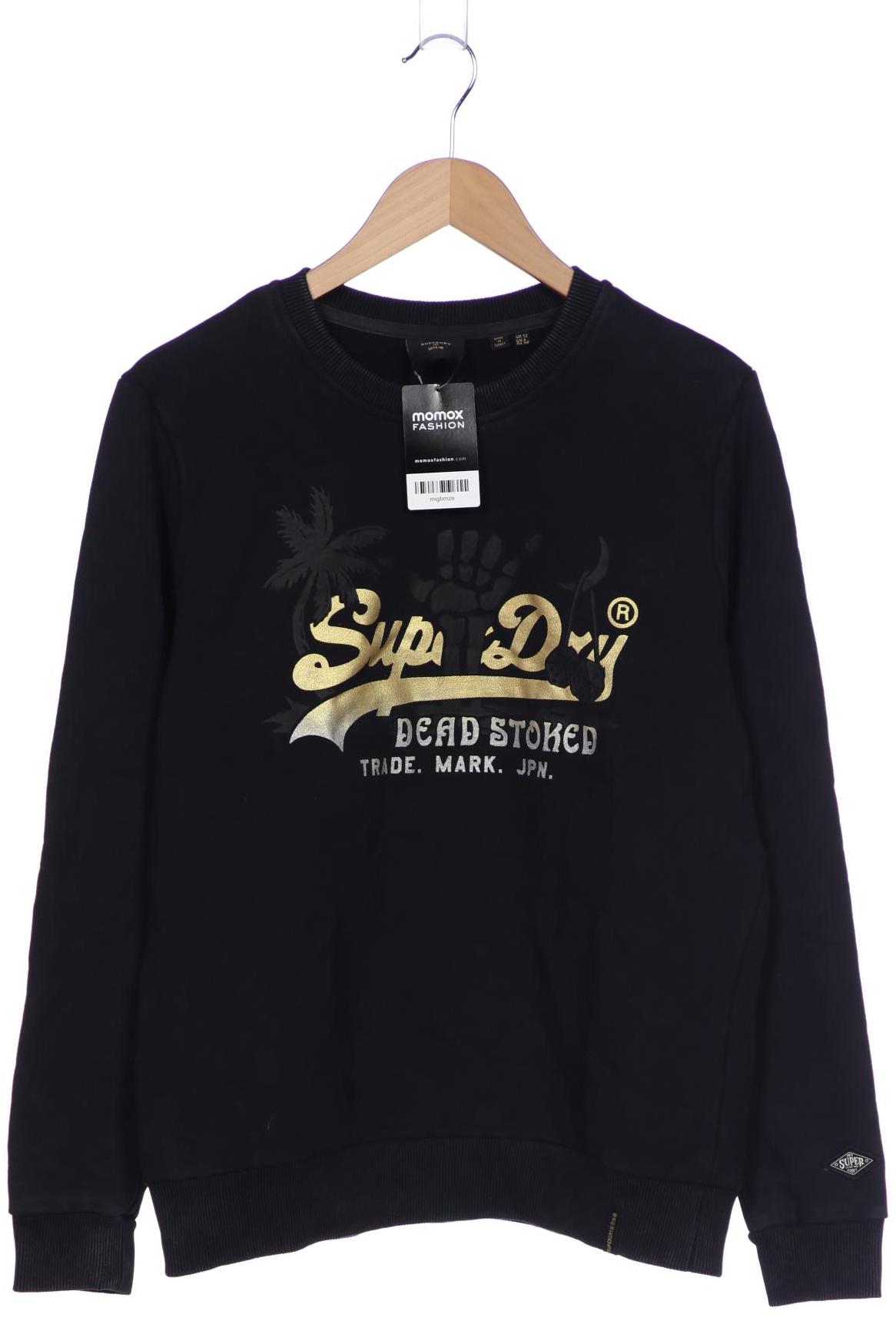

Superdry Damen Sweatshirt, schwarz, Gr. 40