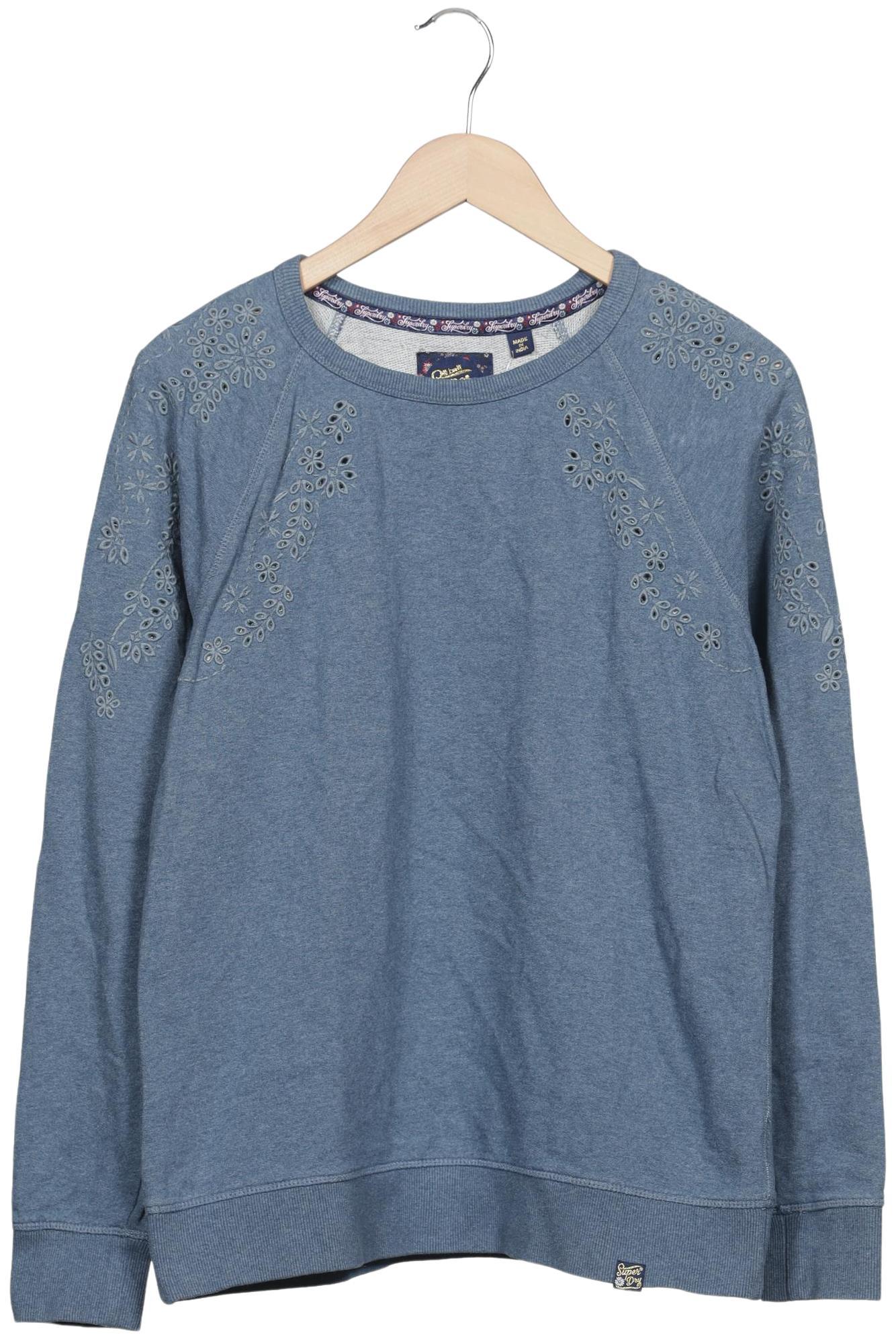 

Superdry Damen Sweatshirt, blau, Gr. 42