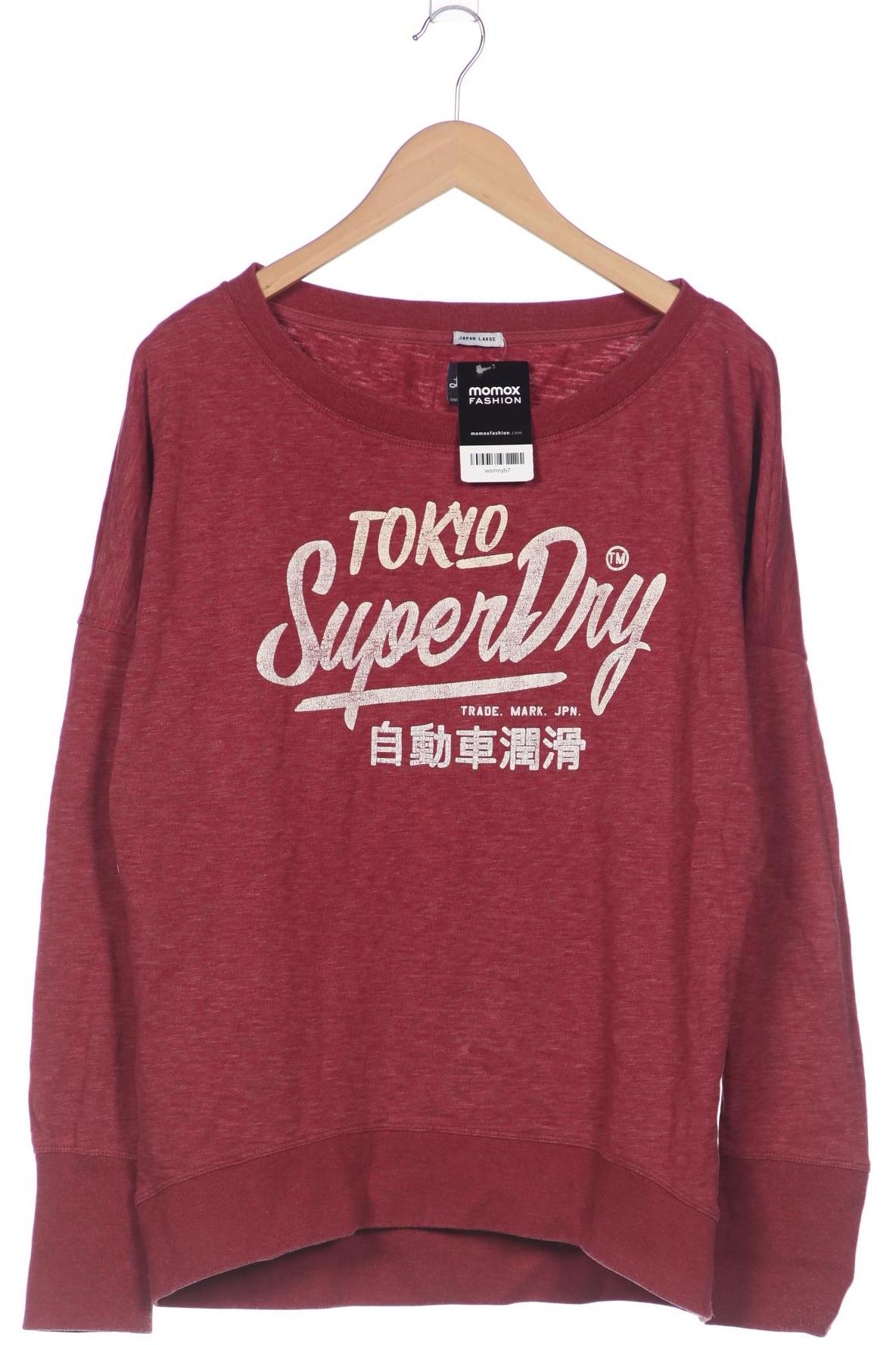 

Superdry Damen Sweatshirt, bordeaux, Gr. 42