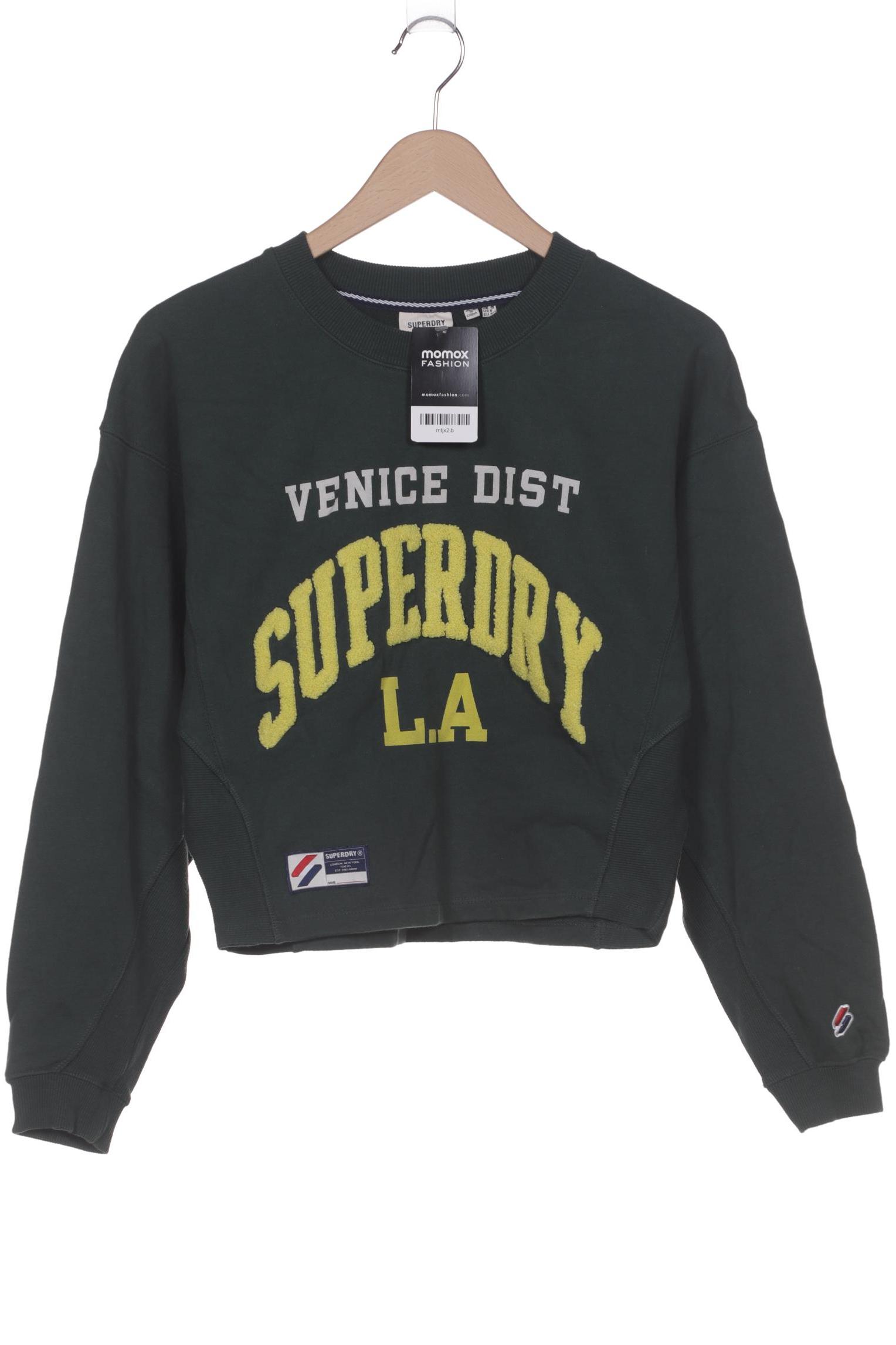 

Superdry Damen Sweatshirt, grün, Gr. 38