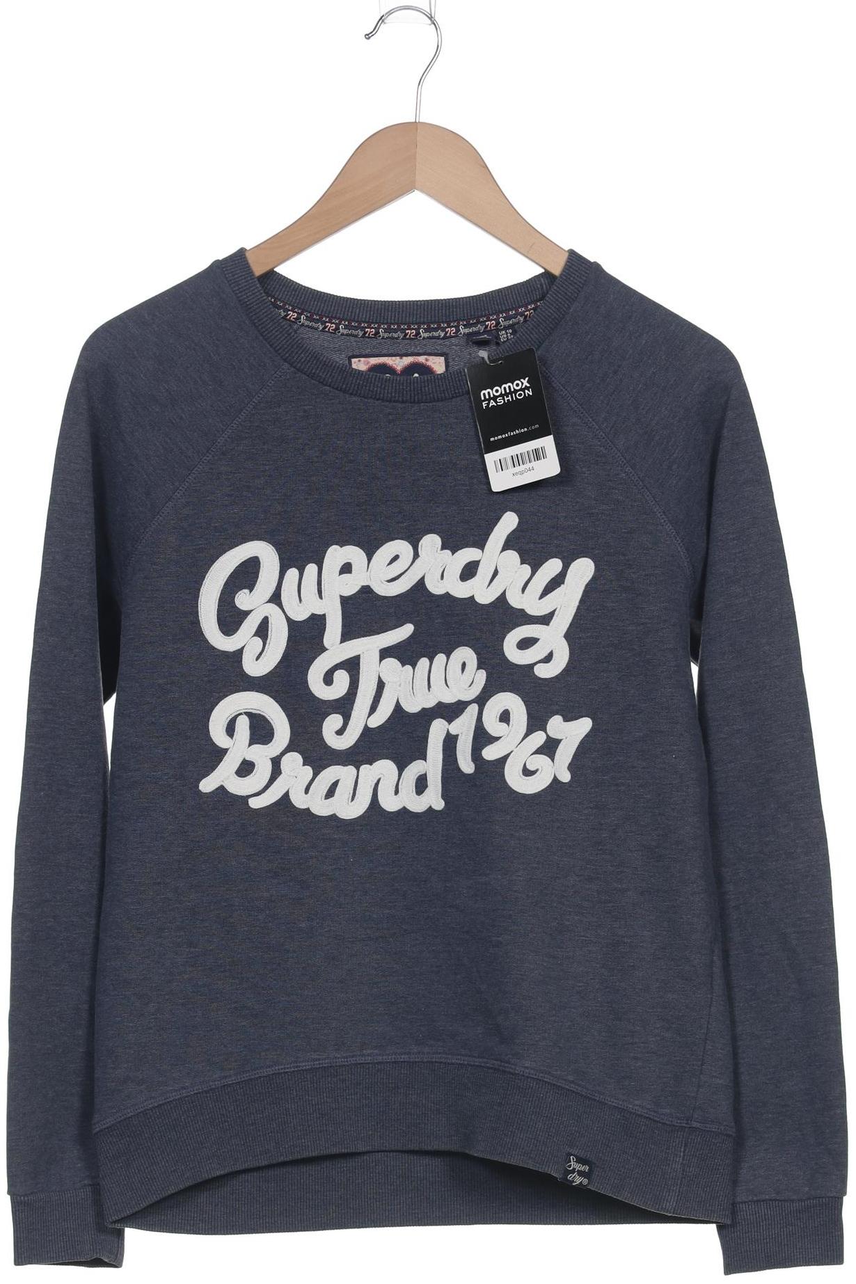 

Superdry Damen Sweatshirt, blau, Gr. 38