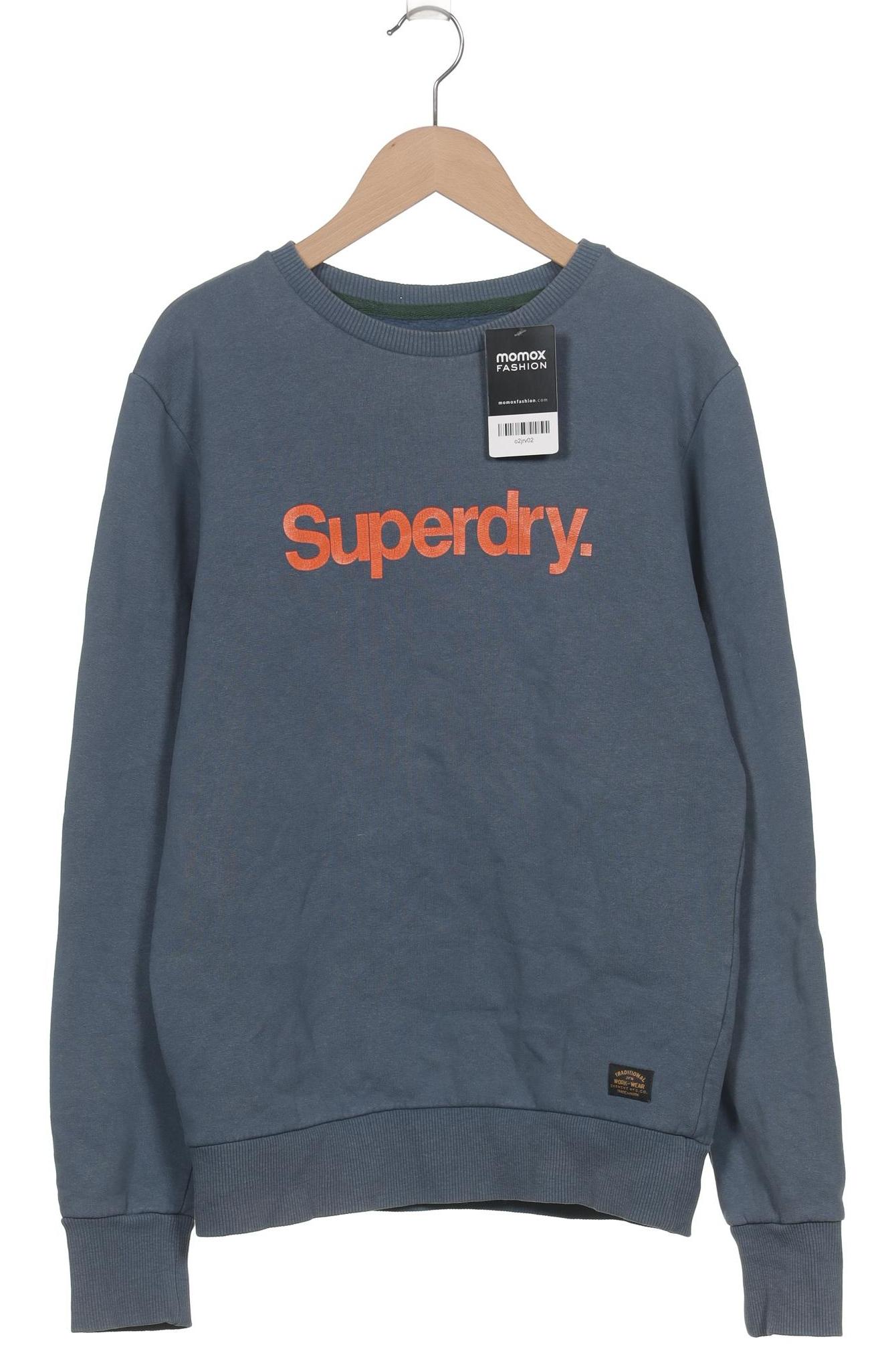 

Superdry Damen Sweatshirt, blau, Gr. 34