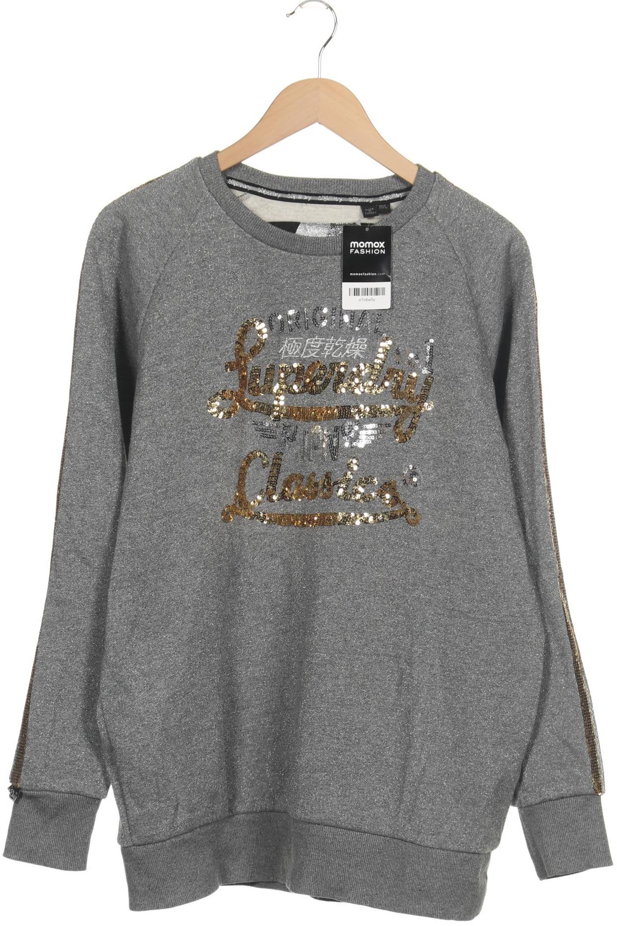 

Superdry Damen Sweatshirt, grau, Gr. 38